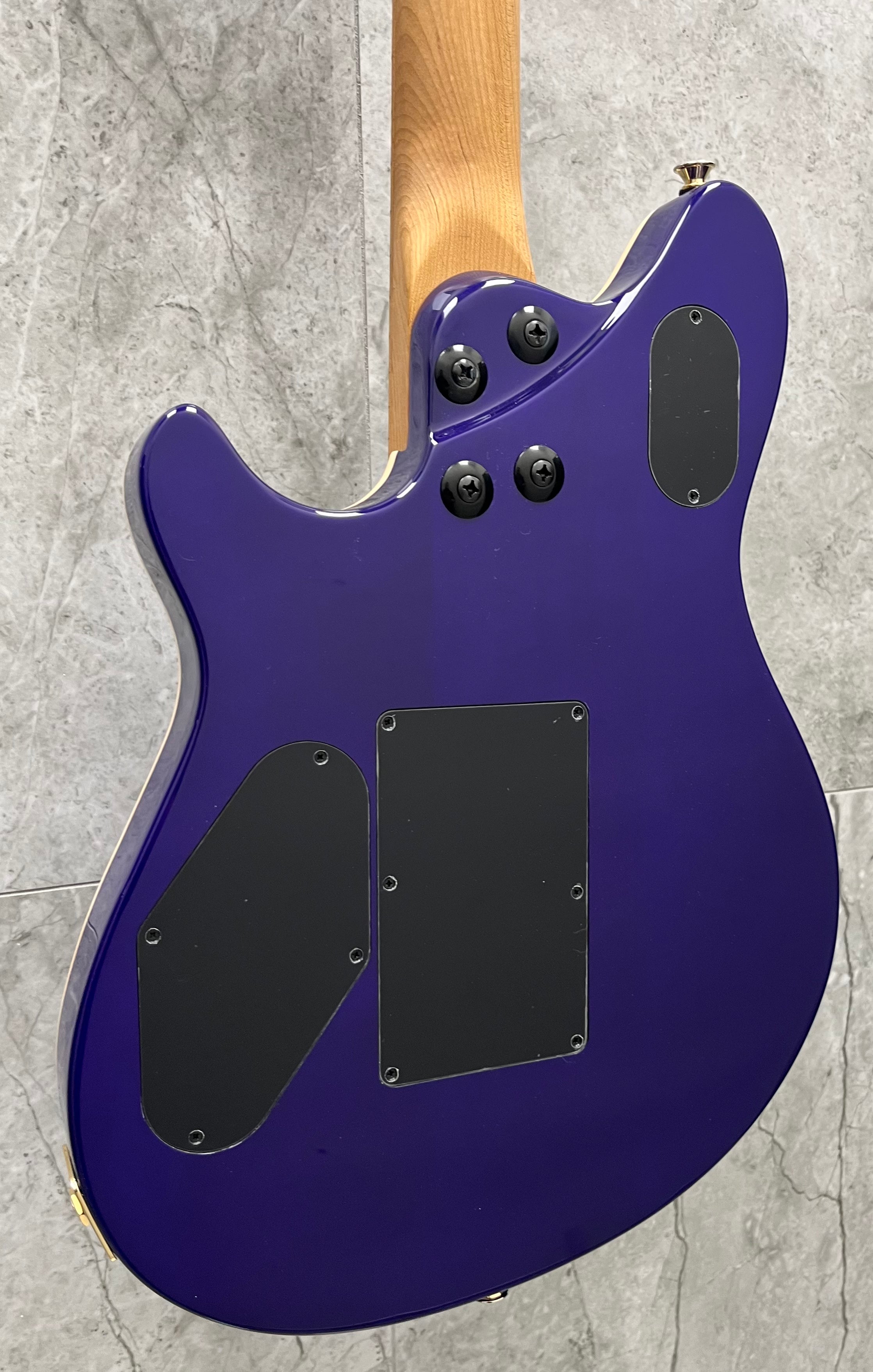 EVH Wolfgang Special QM Quilted Maple Top Baked Maple Fingerboard, Purple Burst 5107701593 SERIAL NUMBER WG241903M - 7.2 LBS