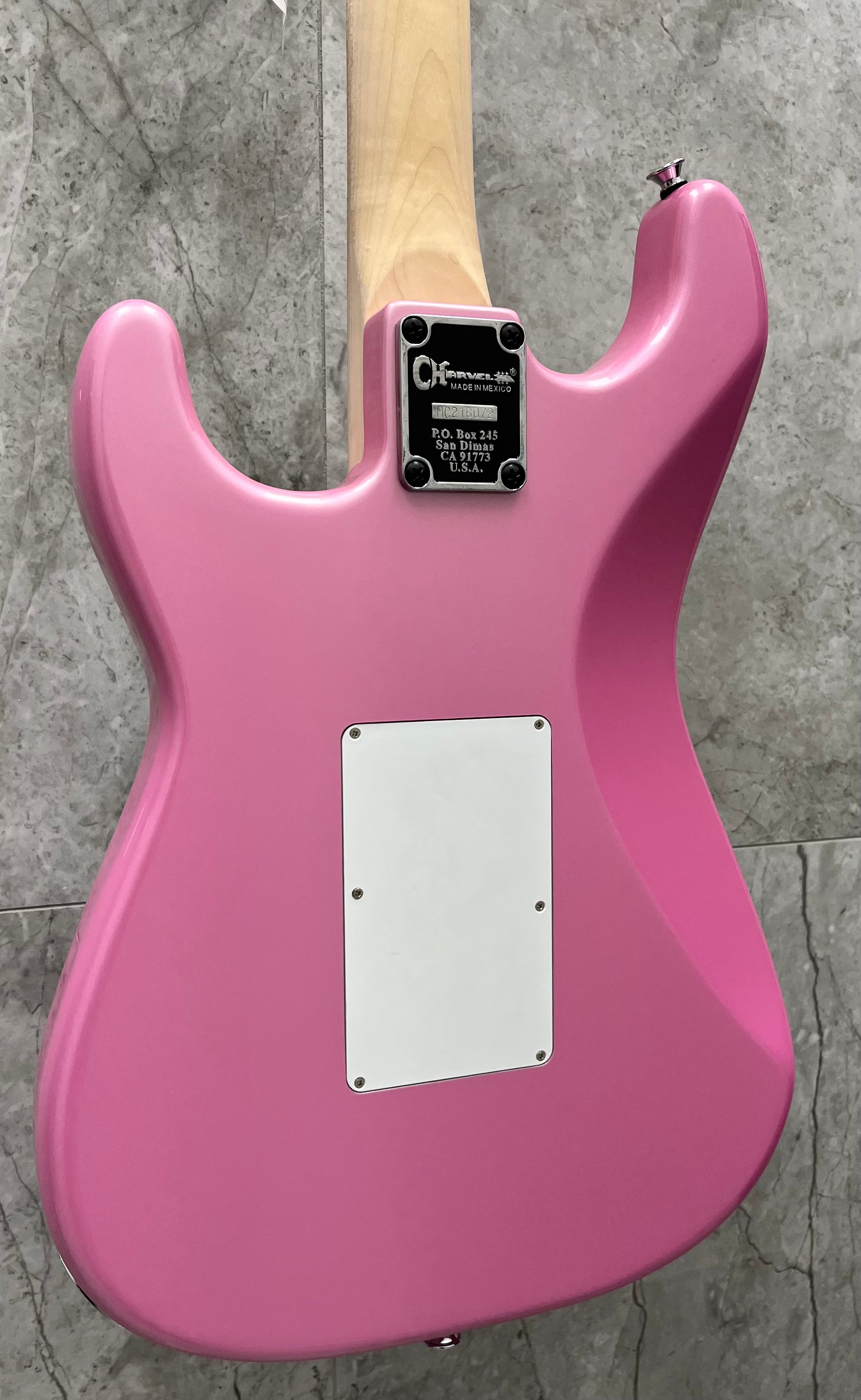 CHARVEL Pro-Mod So-Cal Style 1 HSH FR M Maple Fingerboard Platinum Pink 2966034519 SERIAL NUMBER MC216072 - 8.2 LBS