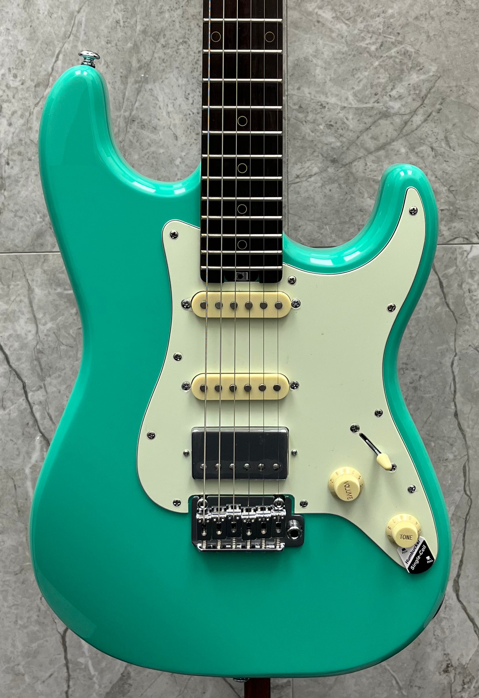 Schecter Nick Johnston TRAD HSS 6-String Electric Guitar Atomic Green 1540-SHC SERIAL NUMBER IW21062191 - 8.0 LBS USED SPECIAL