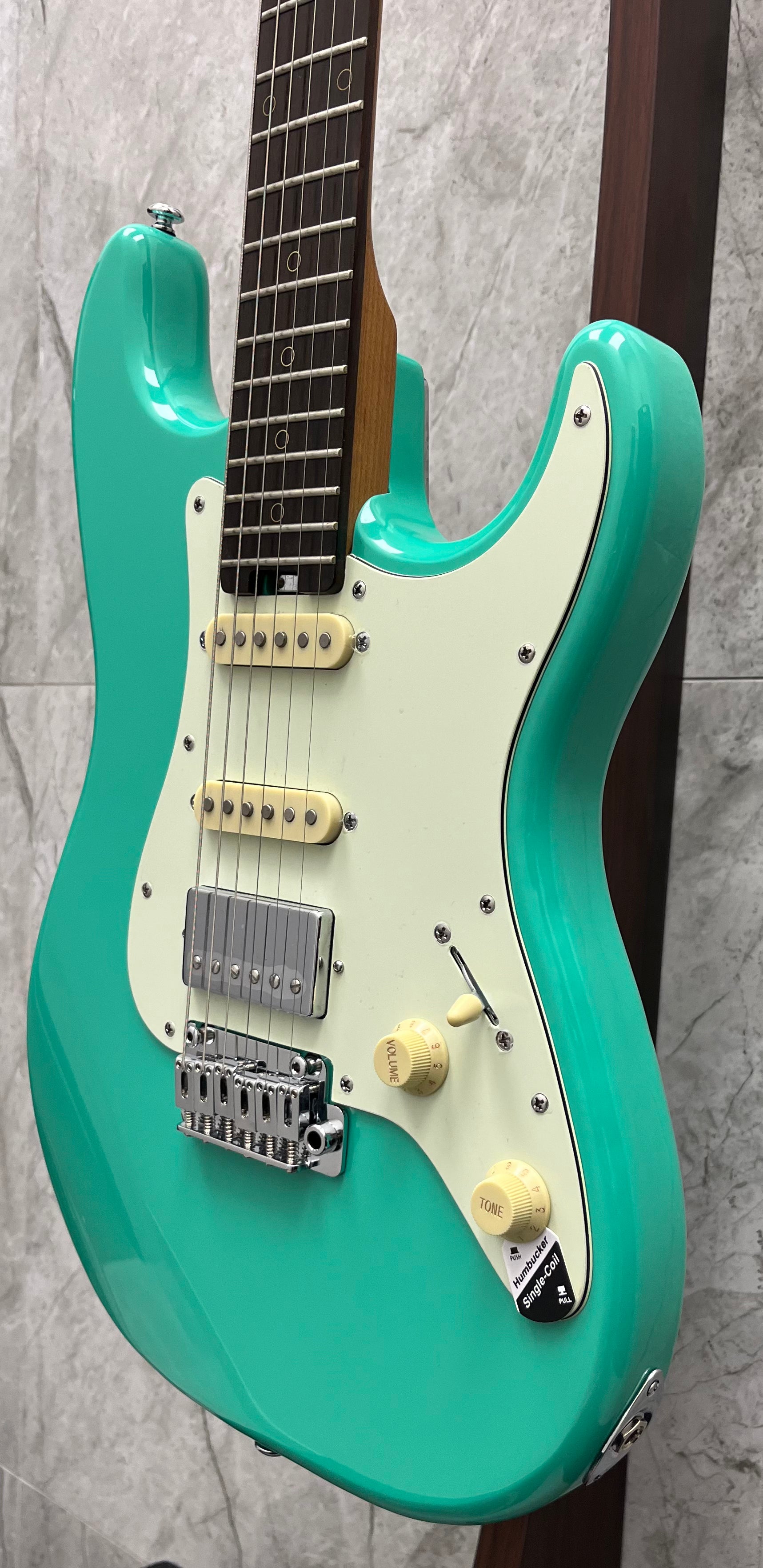 Schecter Nick Johnston TRAD HSS 6-String Electric Guitar Atomic Green 1540-SHC SERIAL NUMBER IW21062191 - 8.0 LBS USED SPECIAL