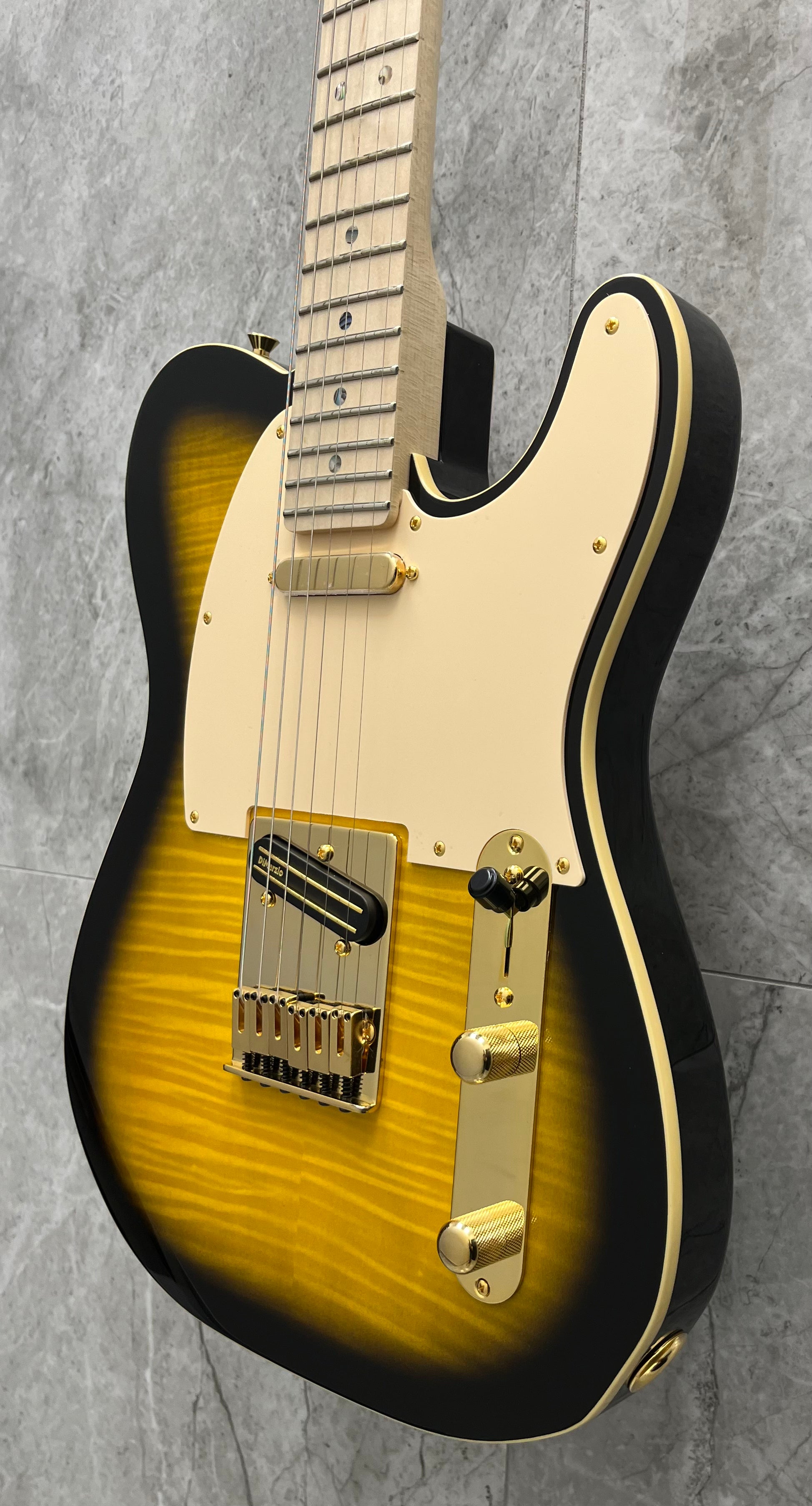 Fender Richie Kotzen Signature Telecaster Made in Japan Maple Fingerboard Brown Sunburst 0255202532 SERIAL NUMBER JD24016686 - 9.8 LBS