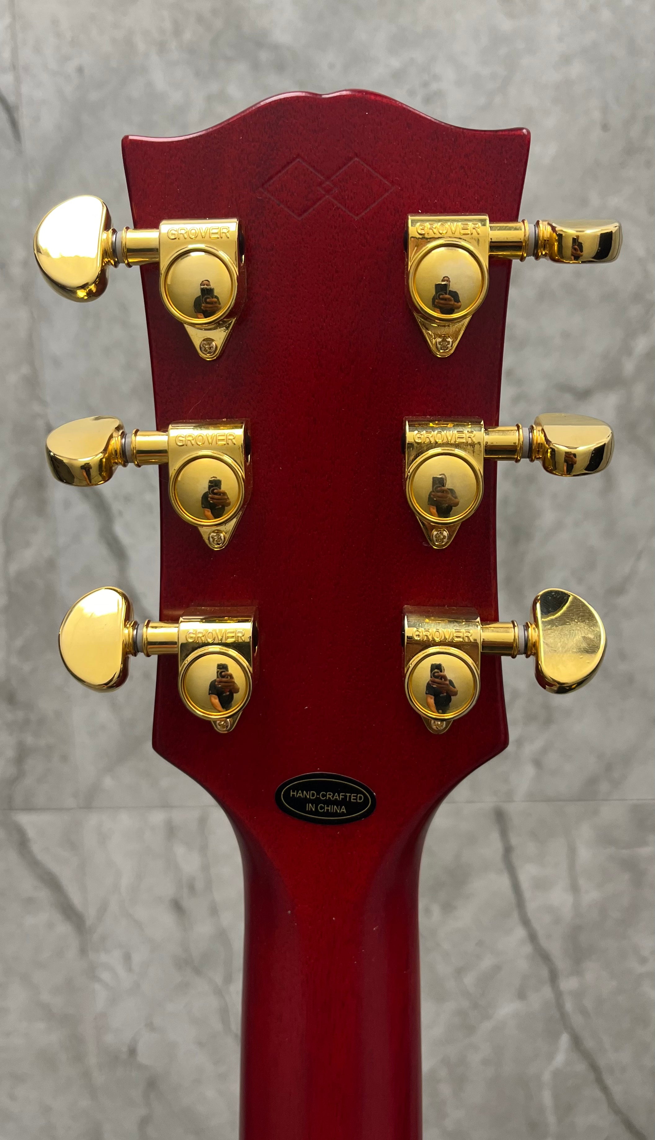 Epiphone ( GIBSON HEADSTOCK ) 1959 ES-355 w/Case - Cherry Red EC35559CHVGH SERIAL NUMBER 23111511659 - 8.2 LBS