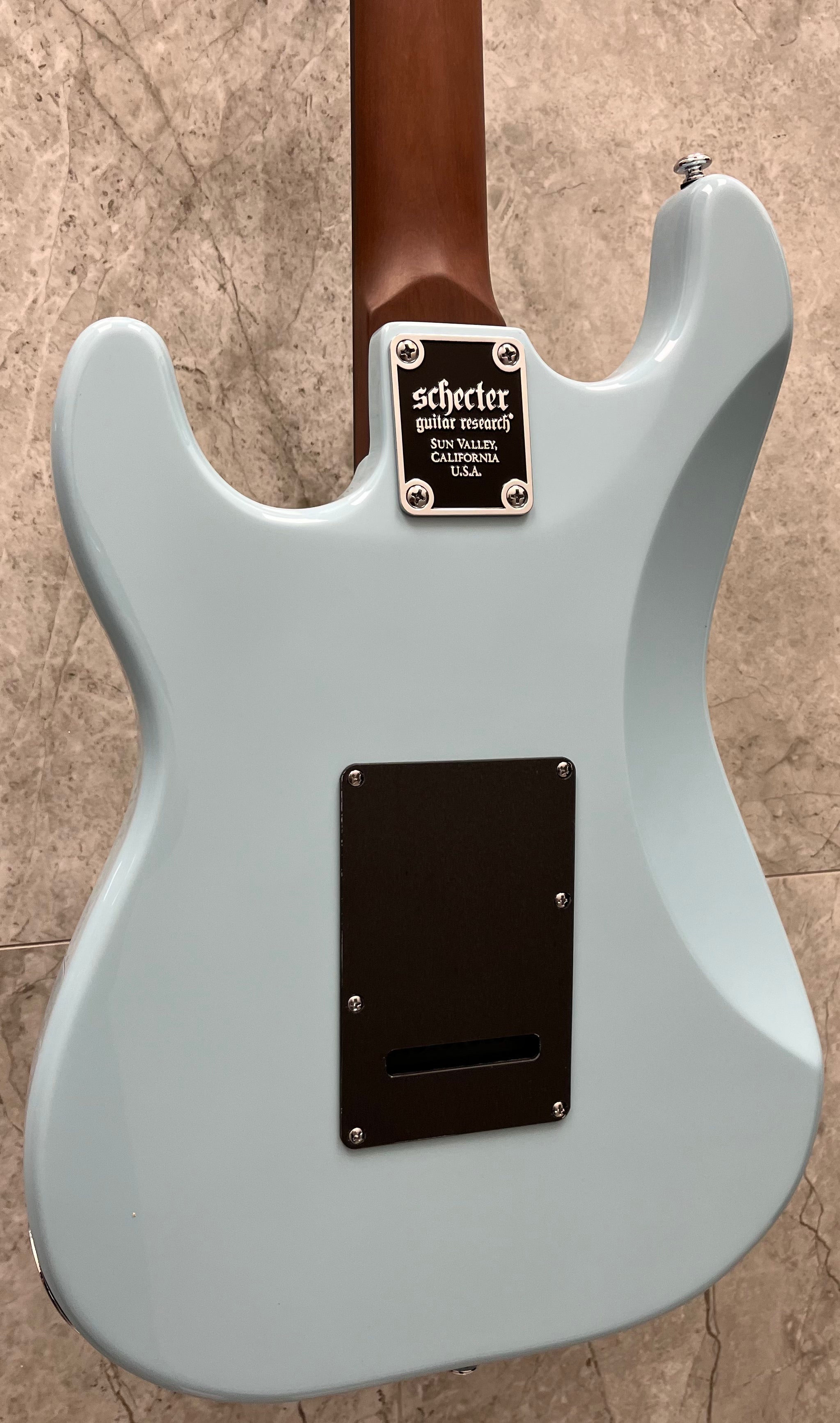 Schecter Nick Johnston TRAD HSS 6 String Electric Signature Guitar Atomic Frost 1542-SHC SERIAL NUMBER IW24050335 - 8.2 LBS