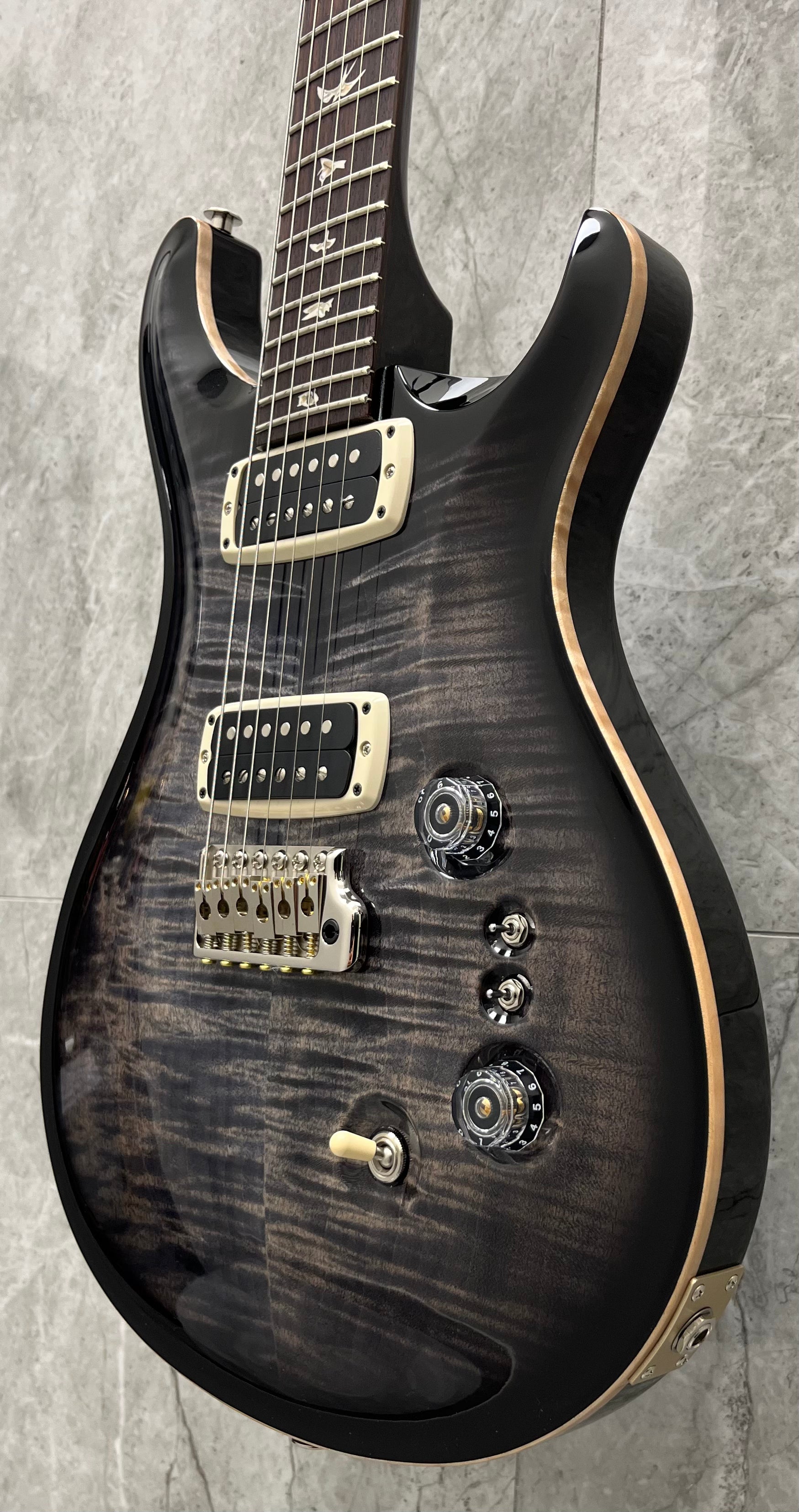 PRS Custom 24-08 MADE IN THE USA Electric Guitar w Hardshell Case CB - Charcoal Burst 112792::CB: SERIAL NUMBER 24 0392346 - 8.0 LBS