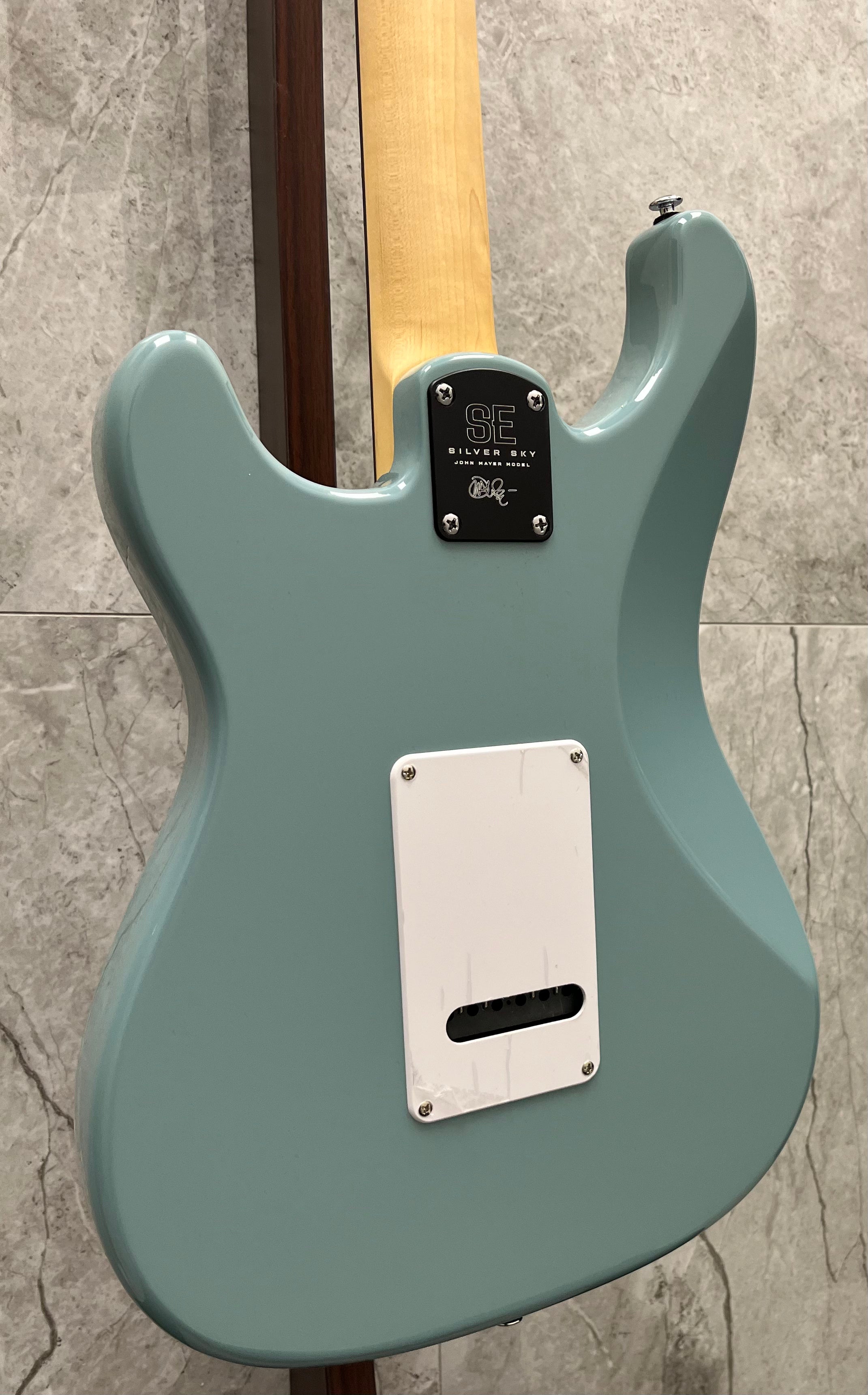 PRS Guitars John Mayer Silver Sky SE Electric Guitar with Gigbag in Stone Blue 109639::2J: SERIAL NUMBER CTIF110754 - 8.0 LBS