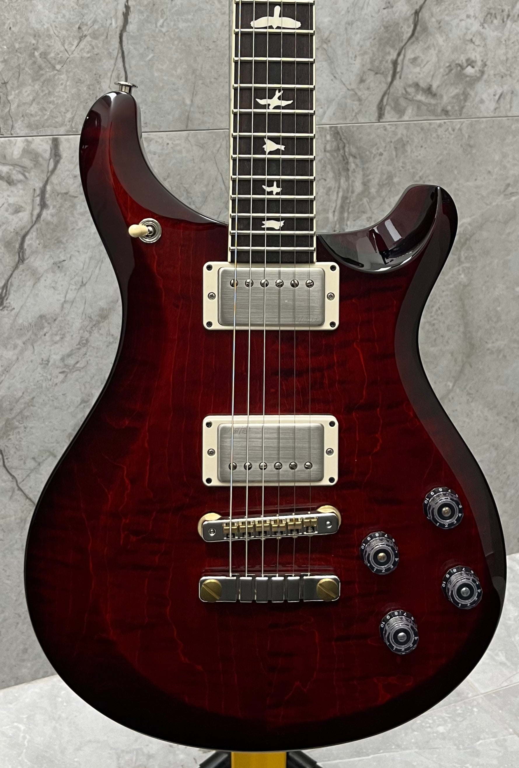 PRS Guitars USA S2 McCarty 594 FR - Fire Red Burst 112820::FR: SERIAL NUMBER 24 S2074184 - 7.6 LBS