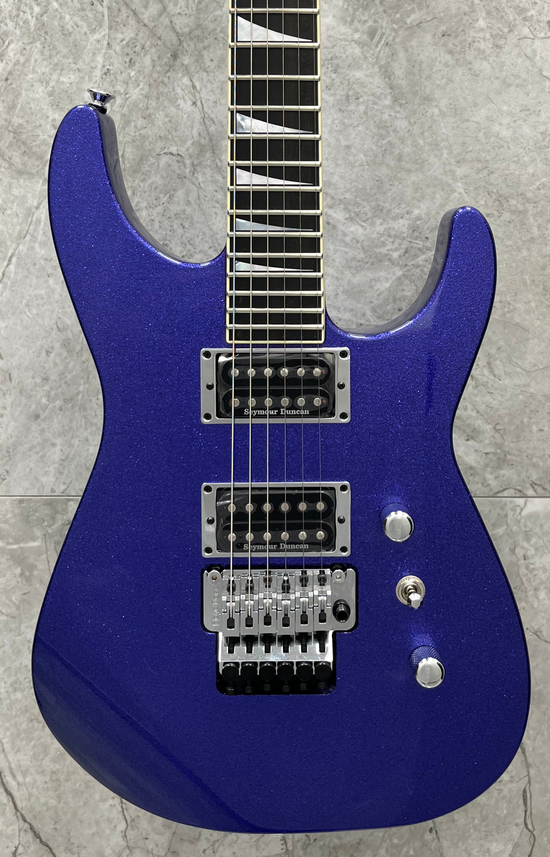 JACKSON USA CUSTOM SHOP Soloist SL2H Purple Sparkle 2811002519 SERIAL NUMBER J10985 - 7.8 LBS