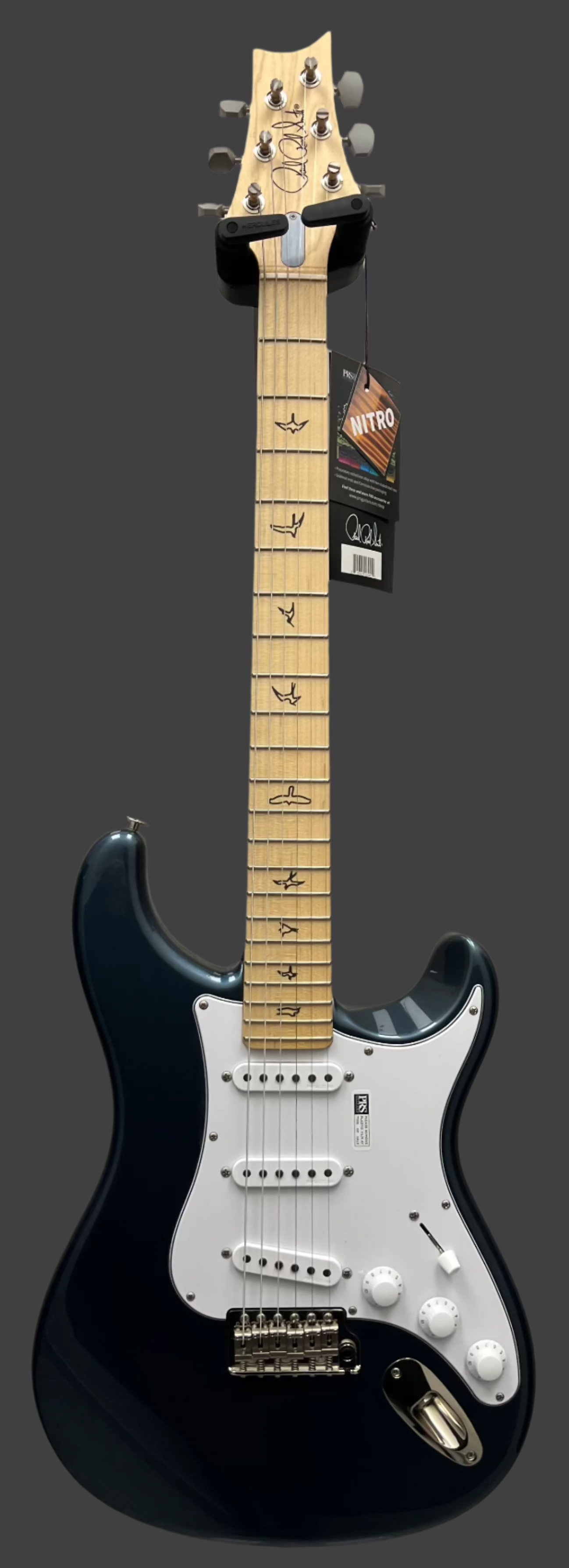 PRS Guitars MADE IN THE USA JOHN MAYER Silver Sky - Maple 83 - Venetian Blue 112833::83: SERIAL NUMBER 24 0397342 - 7.0 LBS