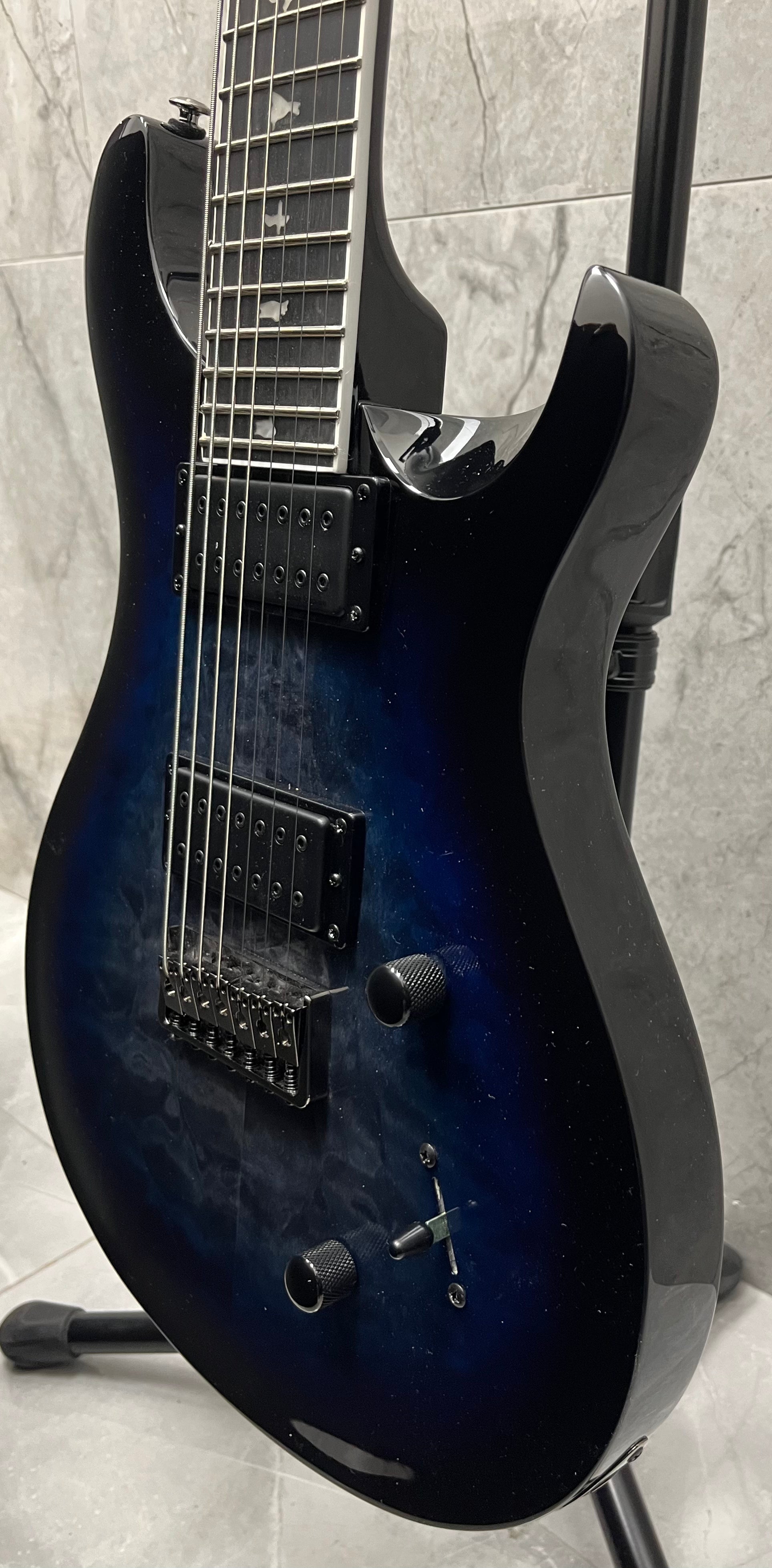 PRS GUITARS SE Mark Holcomb 7 STRING - SVN Electric Guitar w Gig Bag HL - Holcomb Blue Burst 111858::HL: