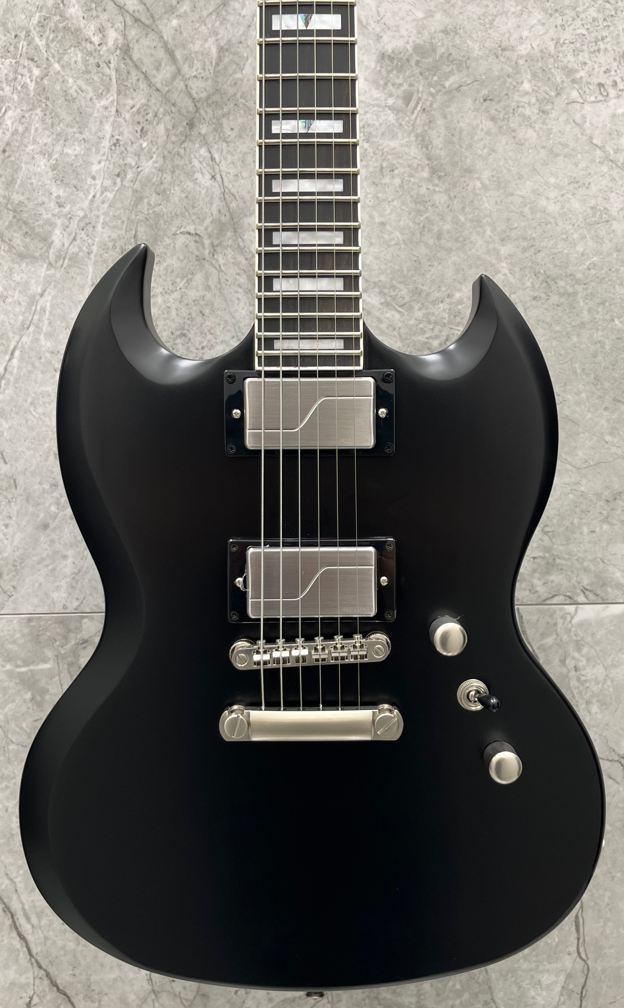 Epiphone Prophecy Collection SG in Black Aged Gloss FISHMAN PICKUPS EISYBAGNH USED SPECIAL