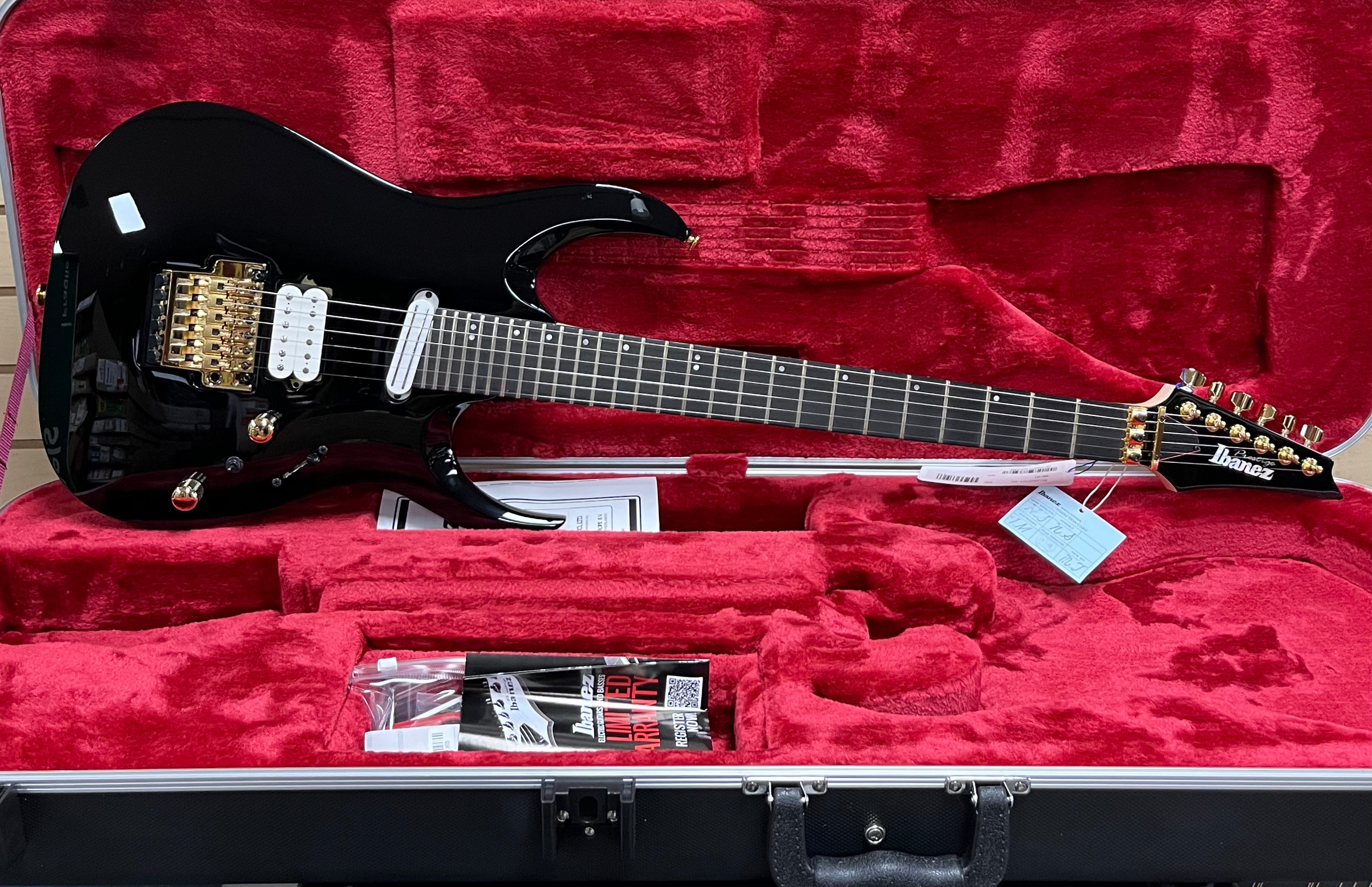 Ibanez RGA622XH Prestige MADE IN JAPAN Electric Guitar with Case - Black RGA622XHBK SERIAL NUMBER F2407065 - 7.6 LBS