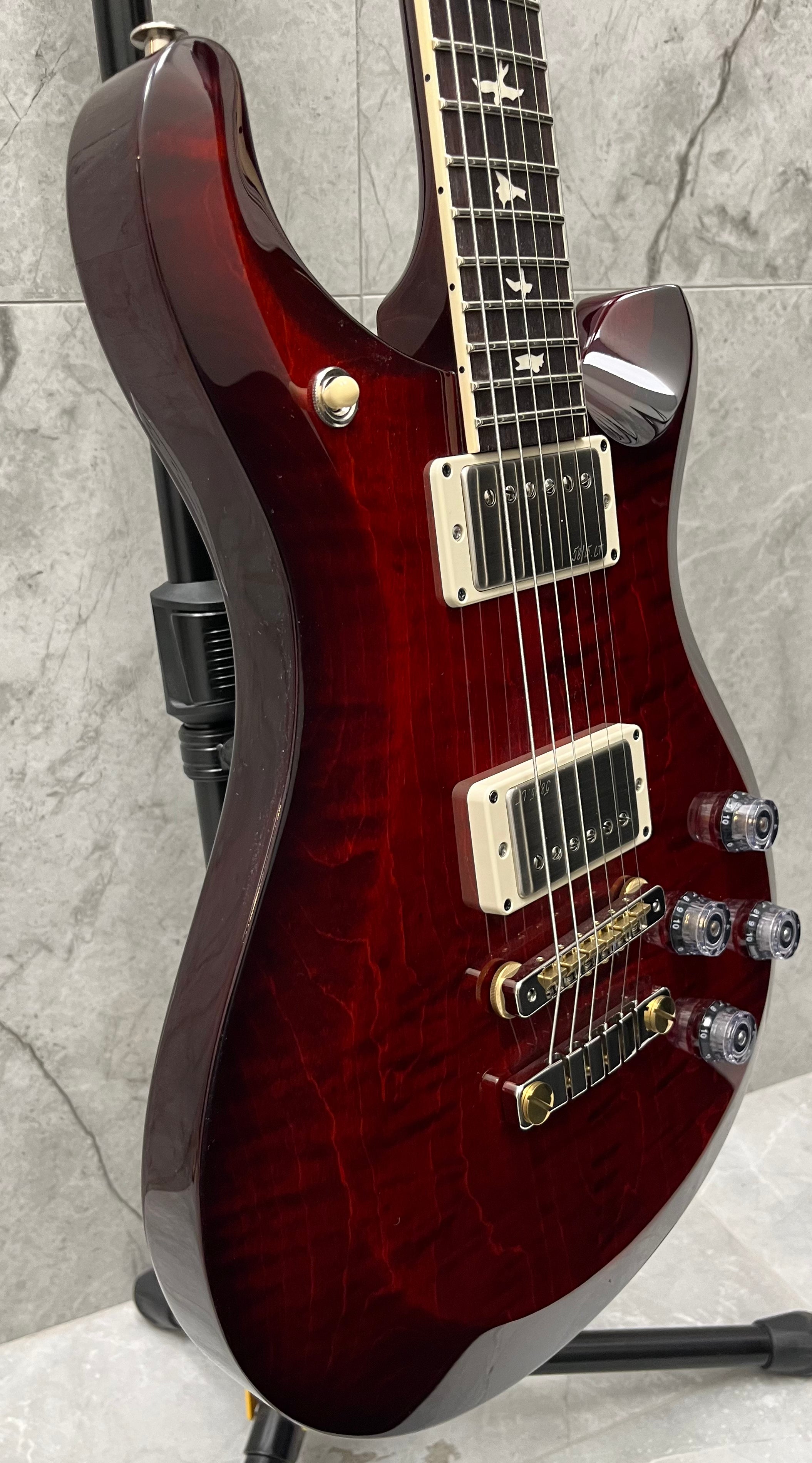 PRS Guitars USA S2 McCarty 594 FR - Fire Red Burst 112820::FR: SERIAL NUMBER 24 S2074184 - 7.6 LBS