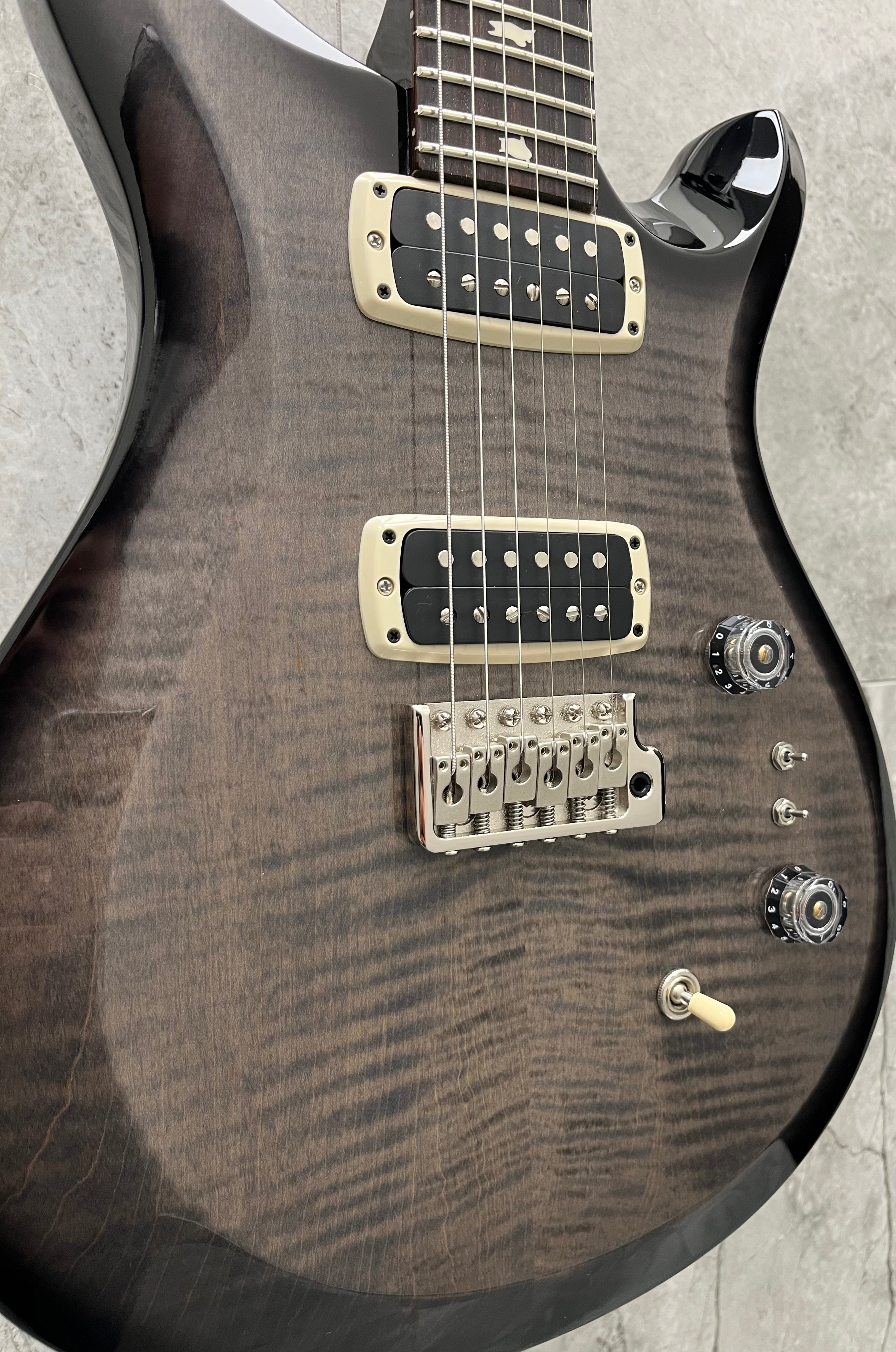 PRS Guitars USA S2 Custom 24-08 GS - Faded Gray Black Burst 112819::GS: SERIAL NUMBER 24 S2078049 - 7.2 LBS