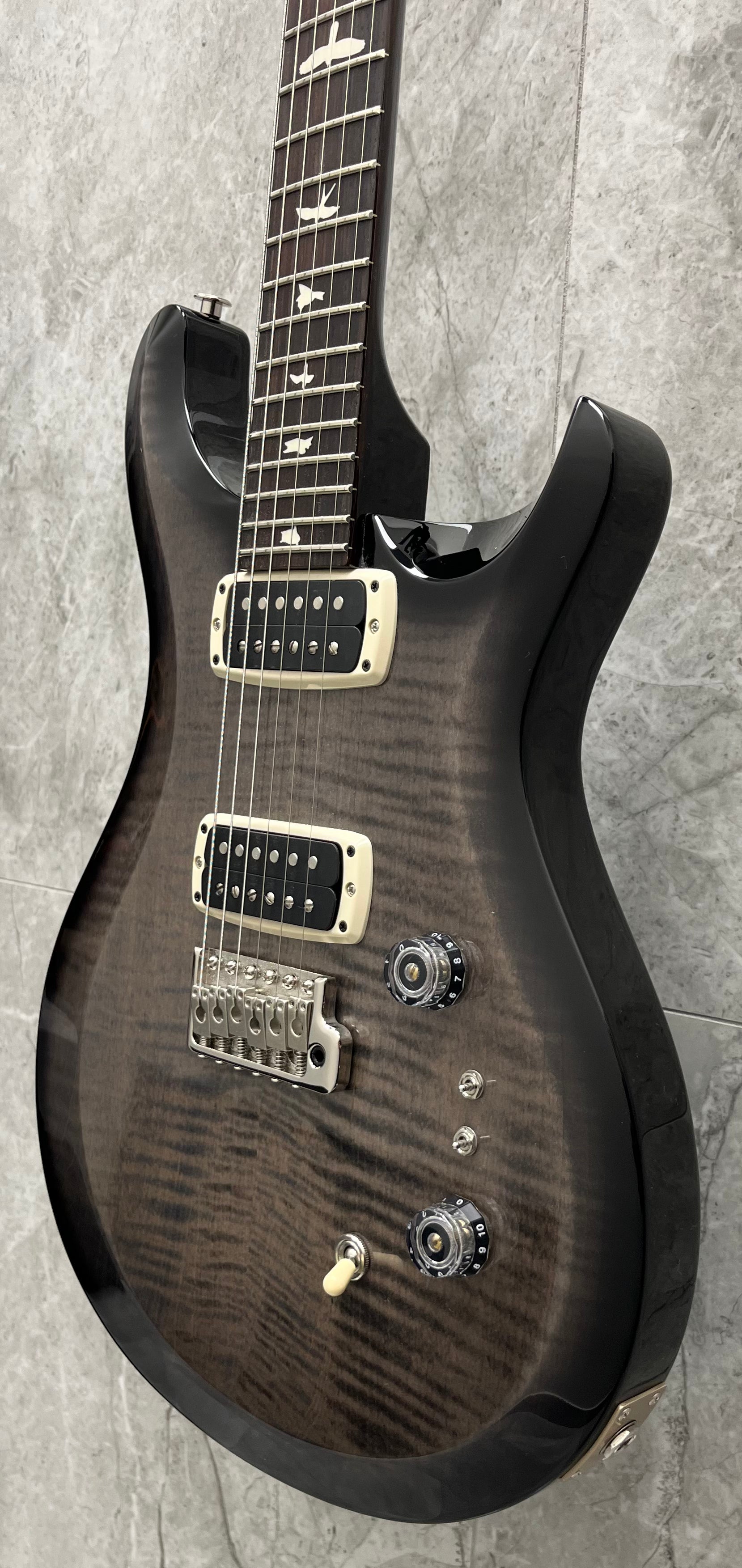 PRS Guitars USA S2 Custom 24-08 GS - Faded Gray Black Burst 112819::GS: SERIAL NUMBER 24 S2078049 - 7.2 LBS