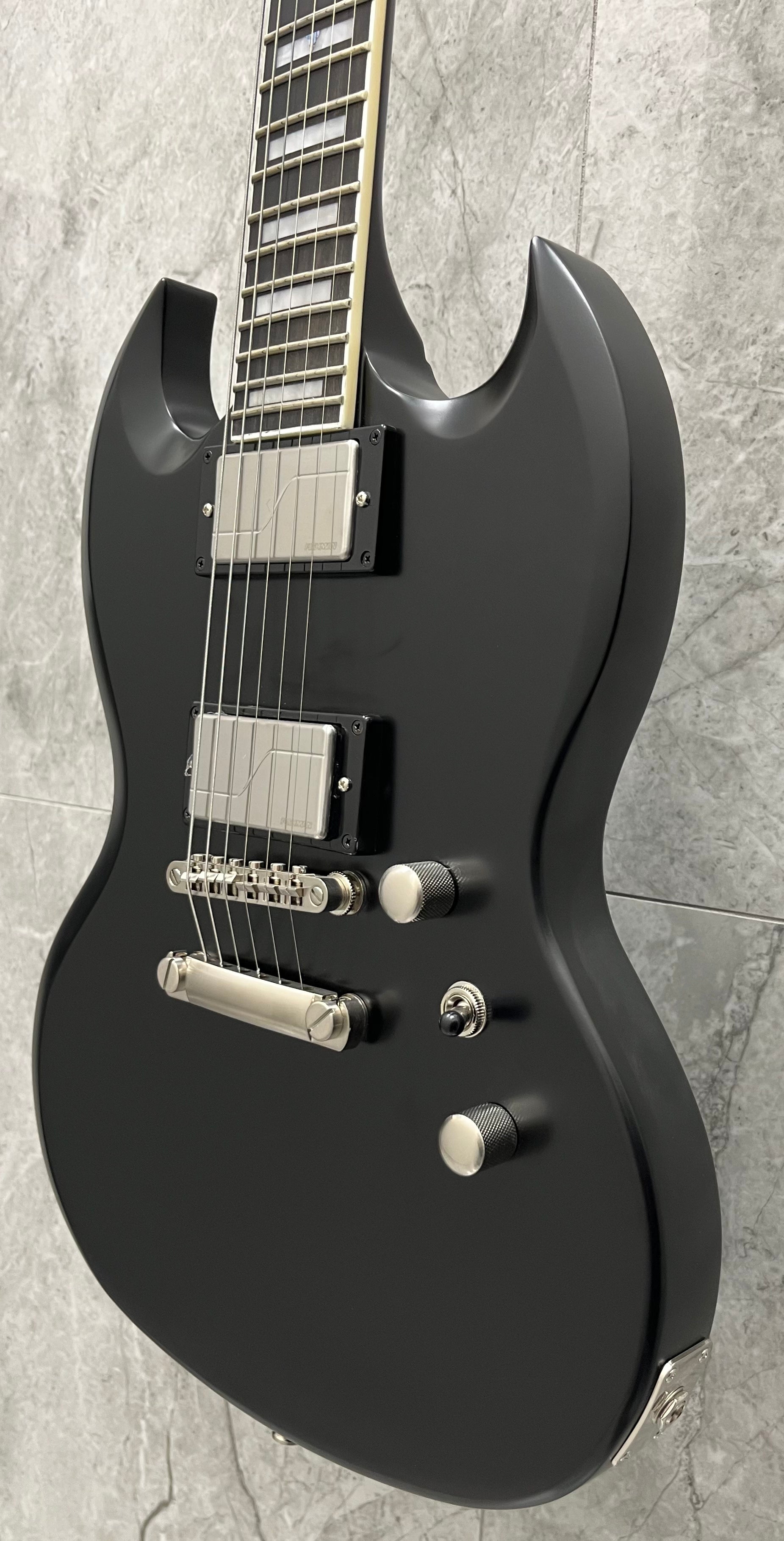 Epiphone Prophecy Collection SG in Black Aged Gloss FISHMAN PICKUPS EISYBAGNH USED SPECIAL