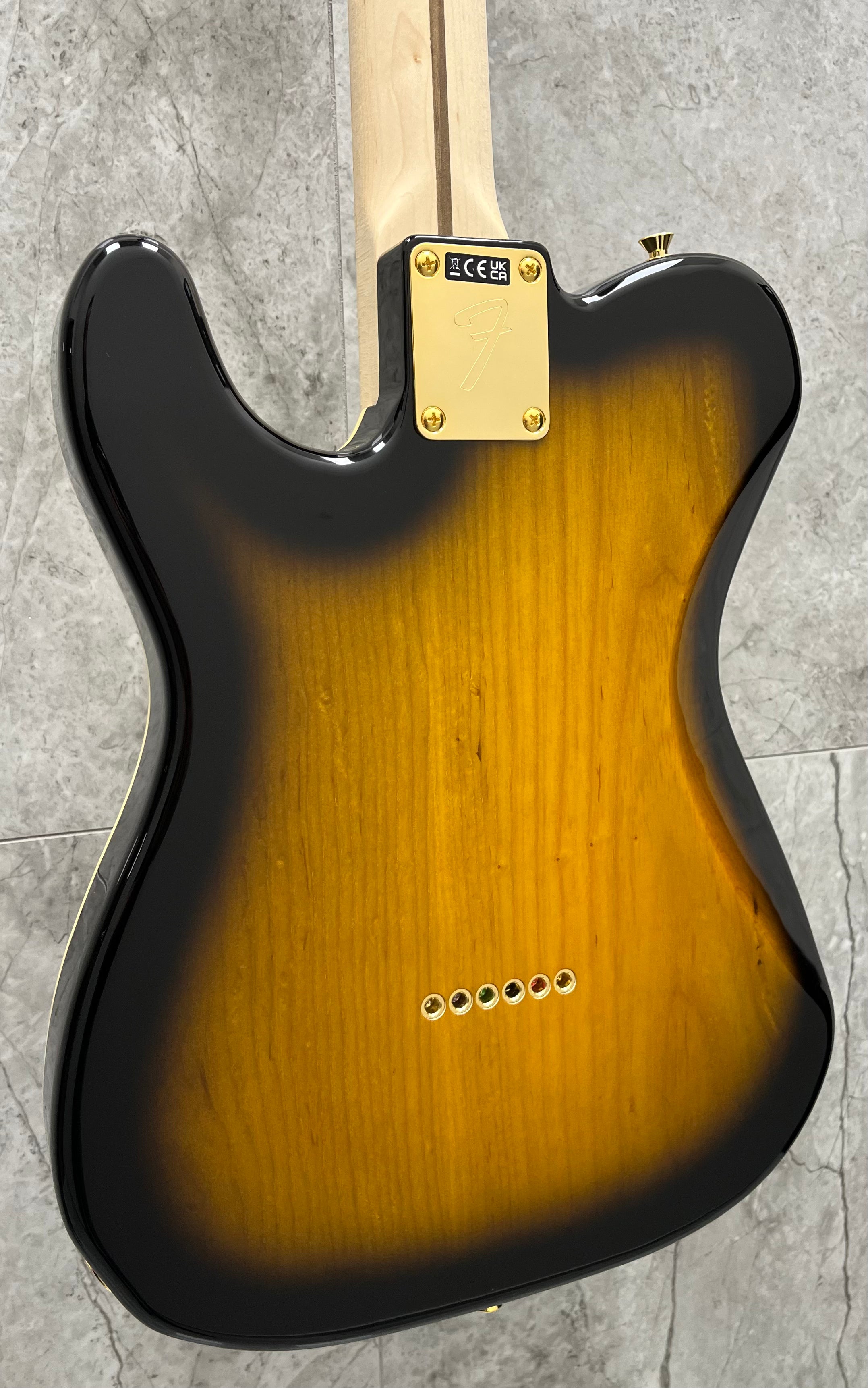 Fender Richie Kotzen Signature Telecaster Made in Japan Maple Fingerboard Brown Sunburst 0255202532 SERIAL NUMBER JD24016686 - 9.8 LBS