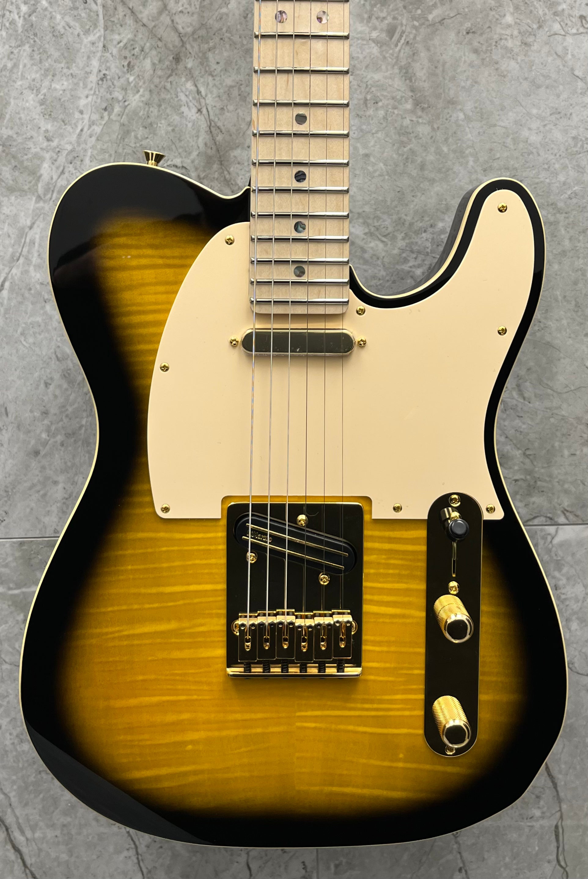 Fender Richie Kotzen Signature Telecaster Made in Japan Maple Fingerboard Brown Sunburst 0255202532 SERIAL NUMBER JD24016686 - 9.8 LBS