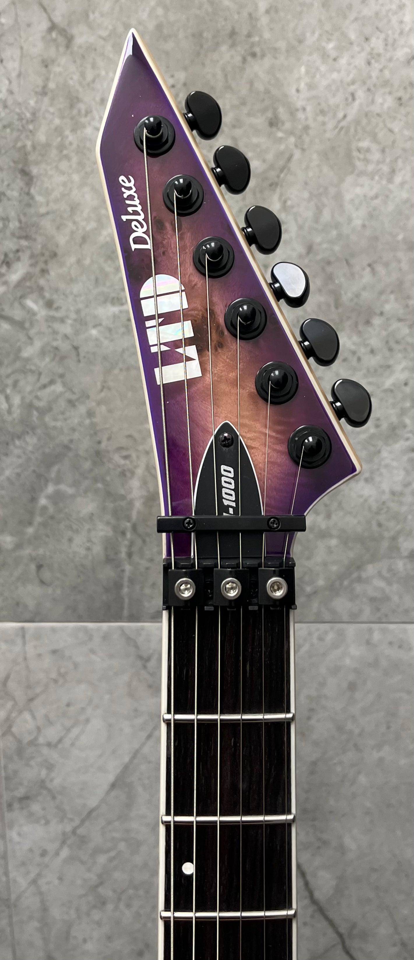 ESP LTD M-1000 M1000 IN PURPLE NATURAL BURST LM1000BPPRNB