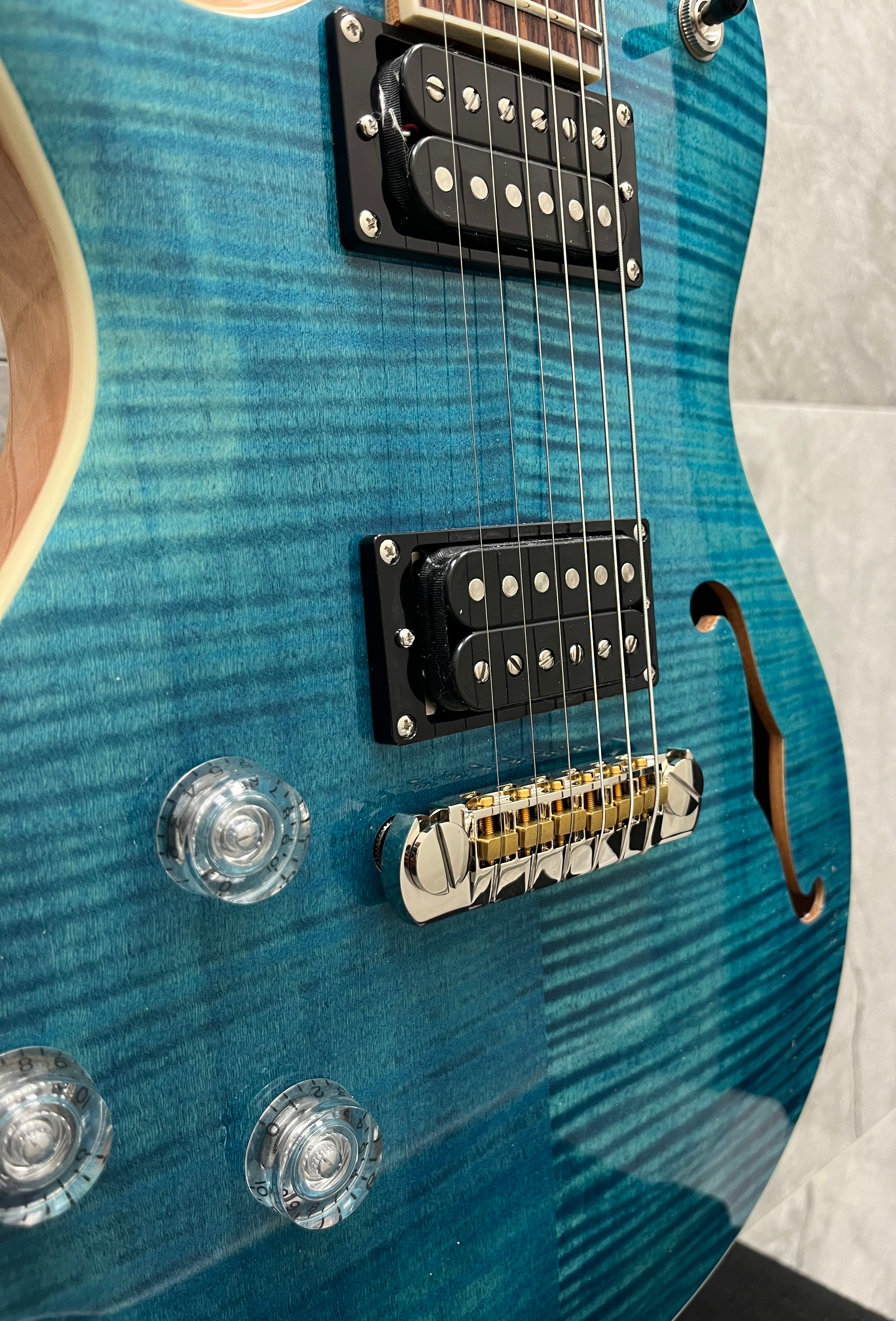 PRS Guitars SE Zach Myers 594 Left Handed MC - Myers Blue 114262::MC