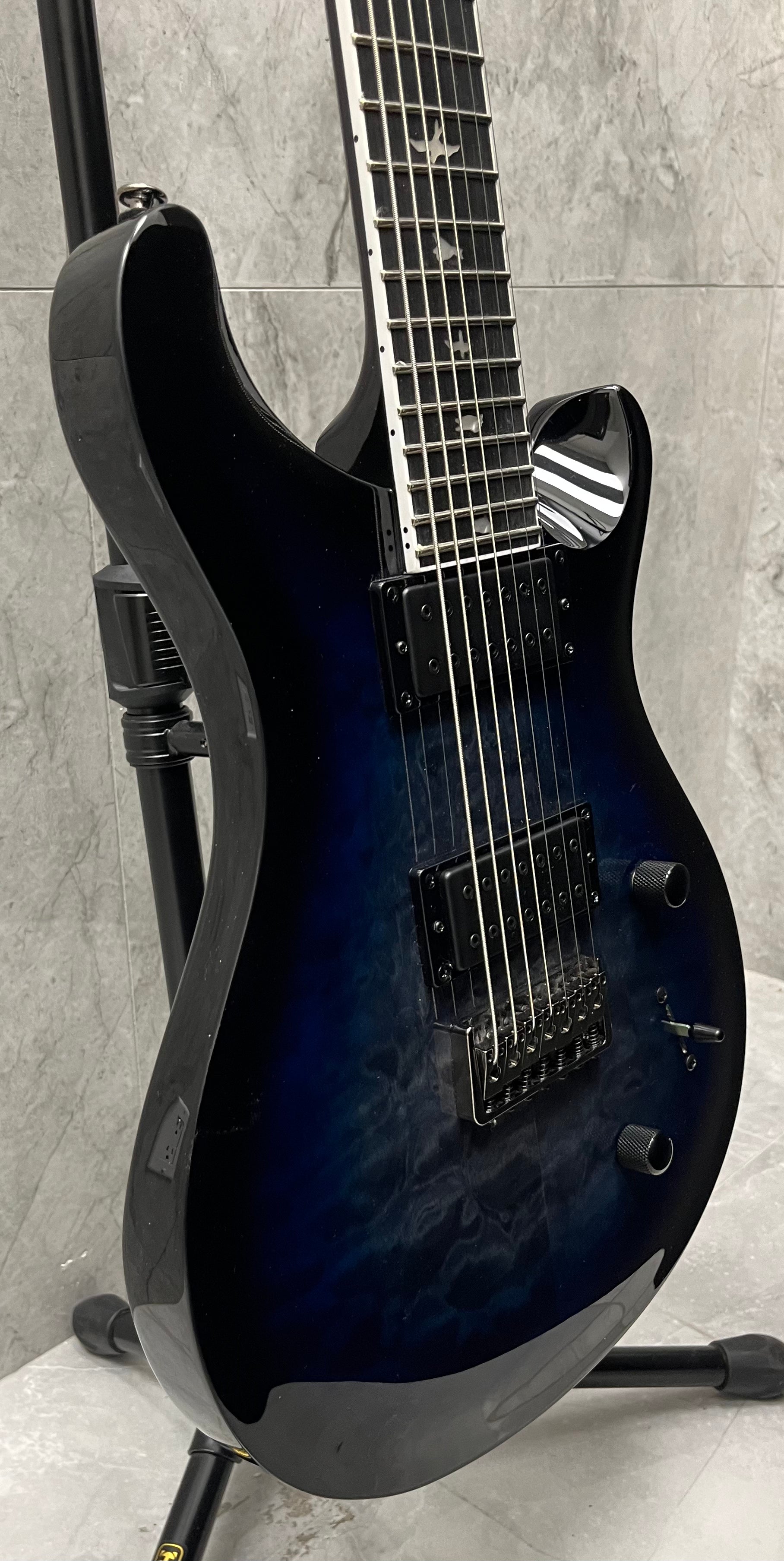 PRS GUITARS SE Mark Holcomb 7 STRING - SVN Electric Guitar w Gig Bag HL - Holcomb Blue Burst 111858::HL: