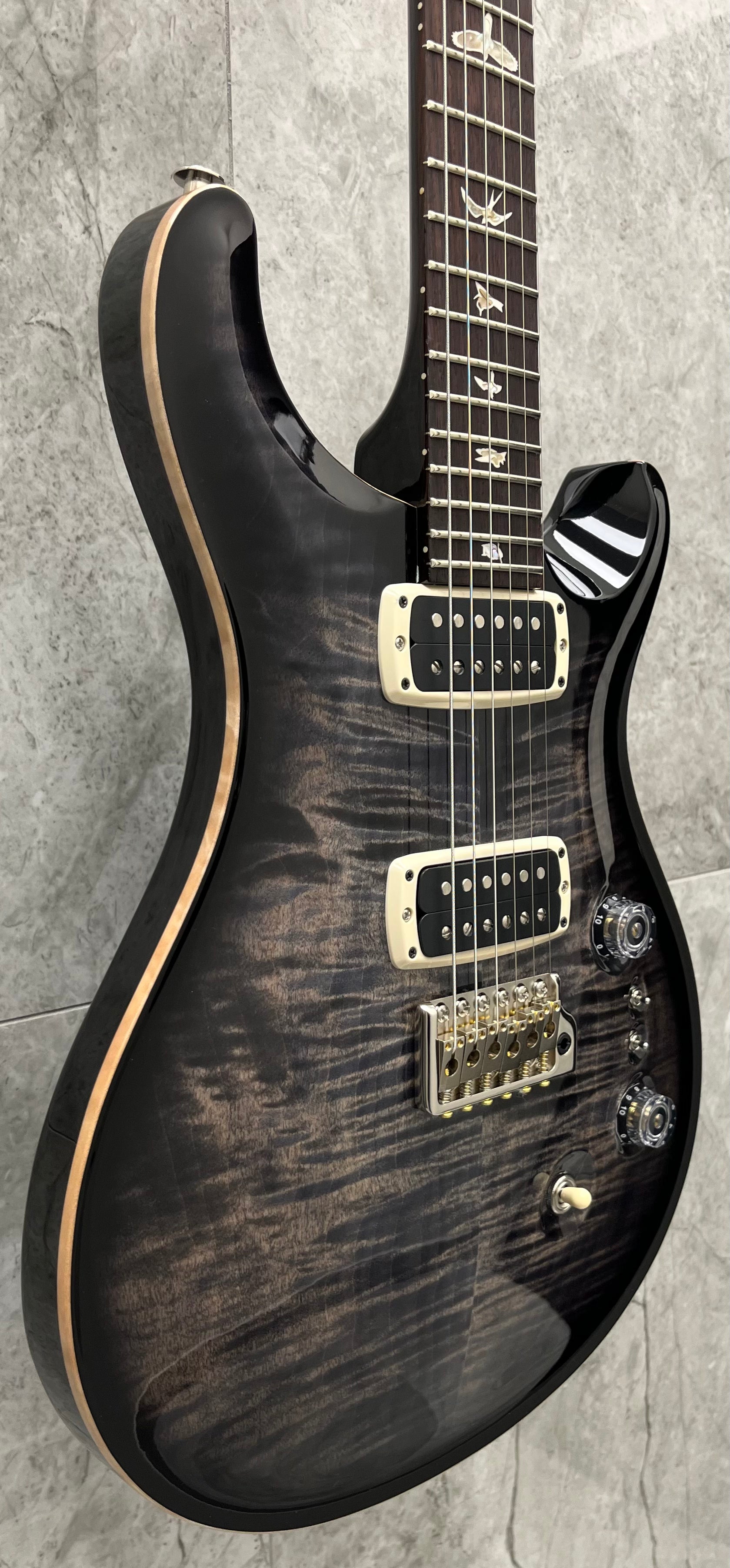 PRS Custom 24-08 MADE IN THE USA Electric Guitar w Hardshell Case CB - Charcoal Burst 112792::CB: SERIAL NUMBER 24 0392346 - 8.0 LBS