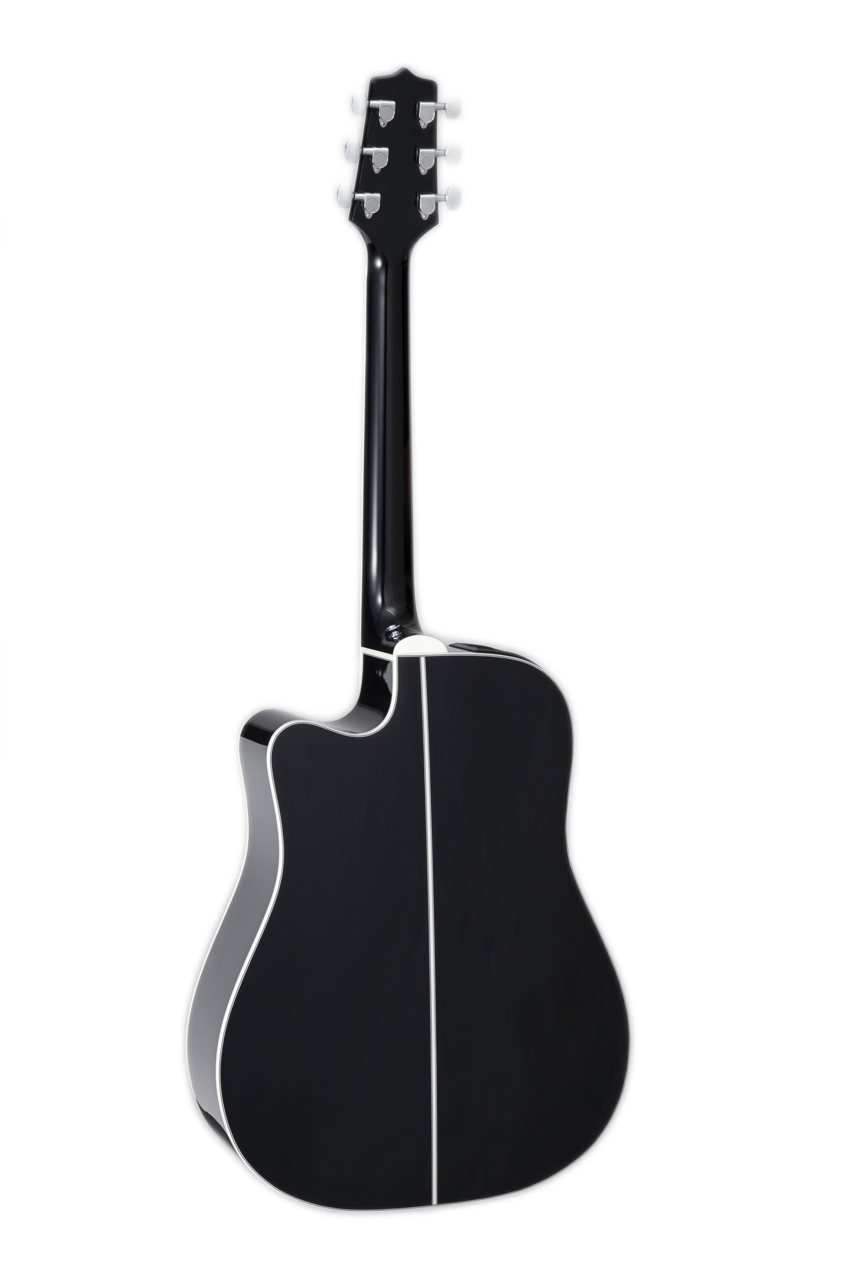 Takamine G-series Cutaway Dreadnought Acoustic Guitar With Gig Bag, Black GD34CE-BLK