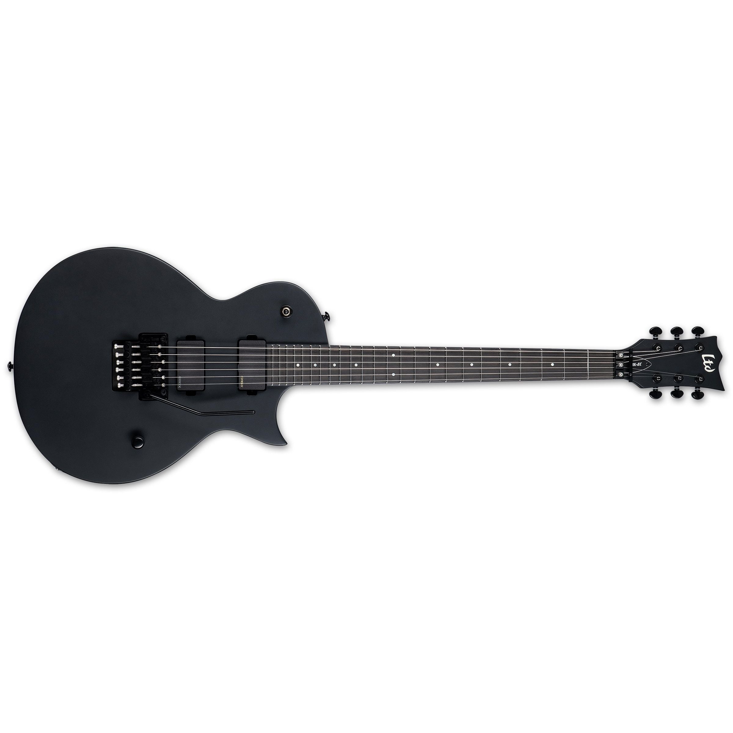 ESP LTD MK-EC-FR Mille Petrozza Electric Guitar, Black Satin LMKECFRBLKS