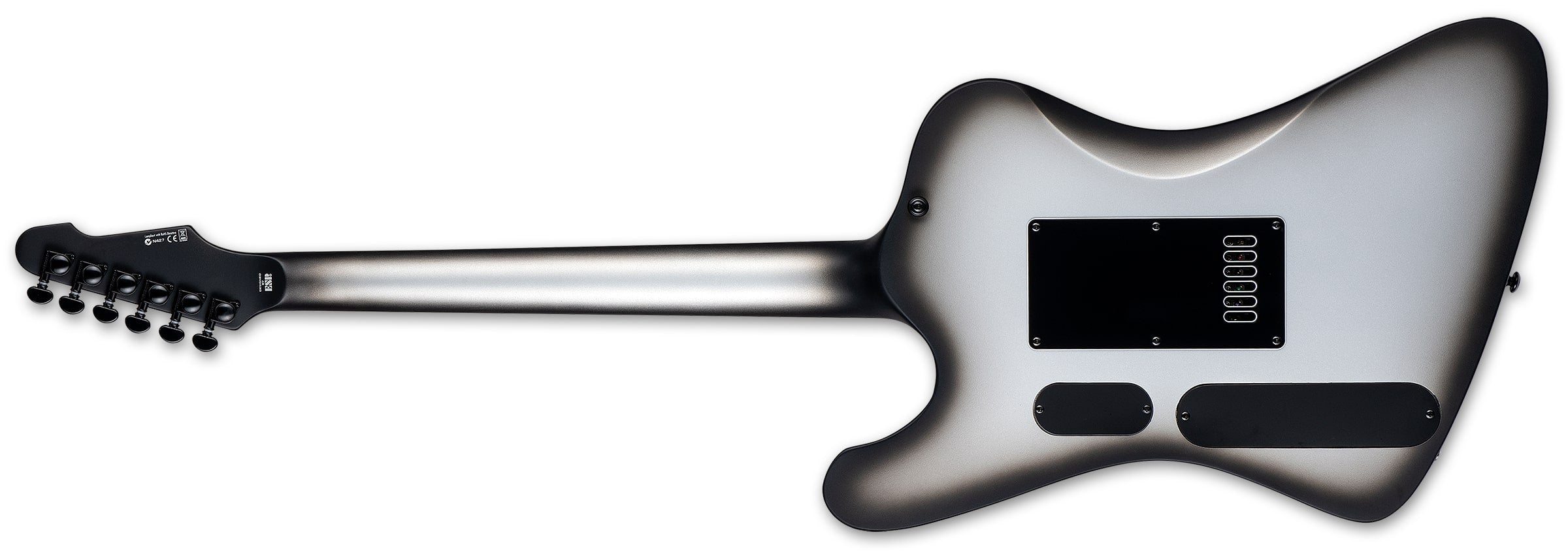 ESP LTD Phoenix-1000 Evertune Electric Guitar, Silver Sunburst Satin LPHOENIX1000ETSSBS