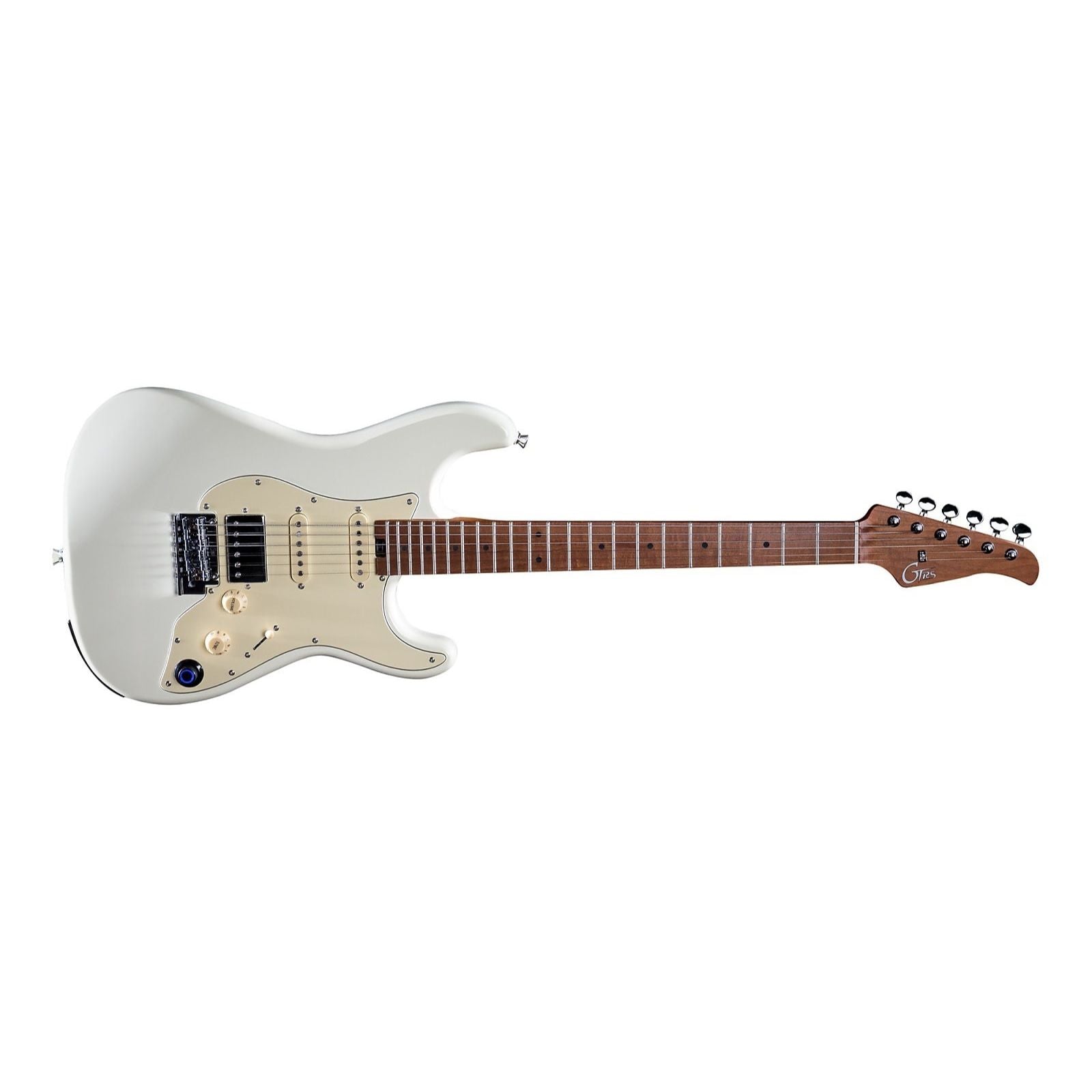 Mooer GTRS S801 Intelligent Electric Guitar, White S801-WHITE