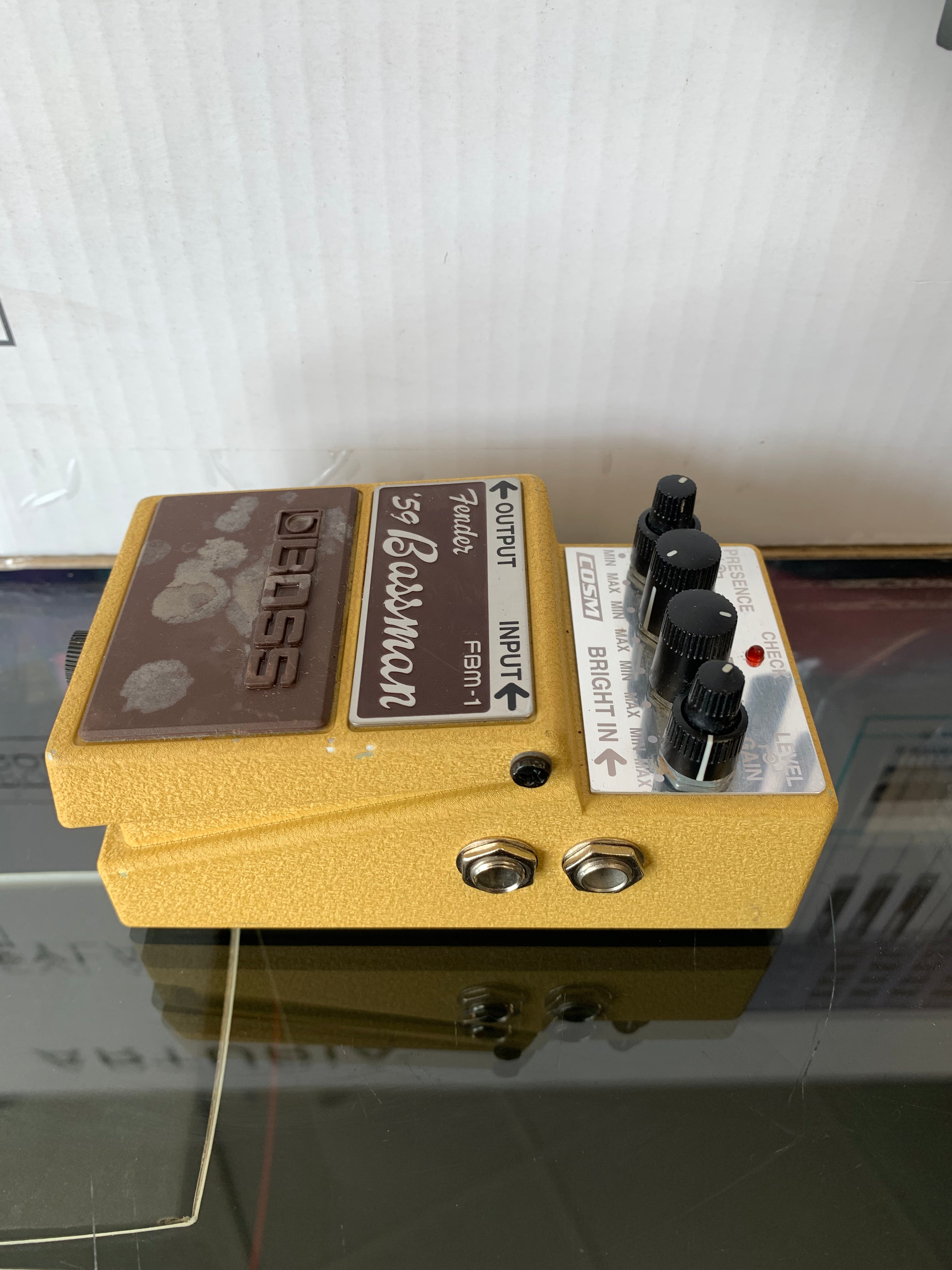 USED BOSS FBM-1 59 BASSMAN PEDAL — L.A. Music