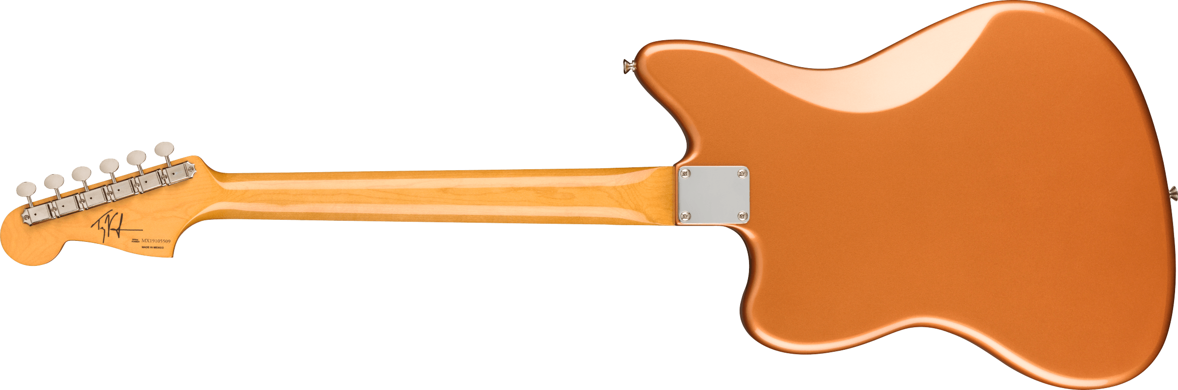 Fender Troy Van Leeuwen Jazzmaster Bound Maple Fingerboard Copper