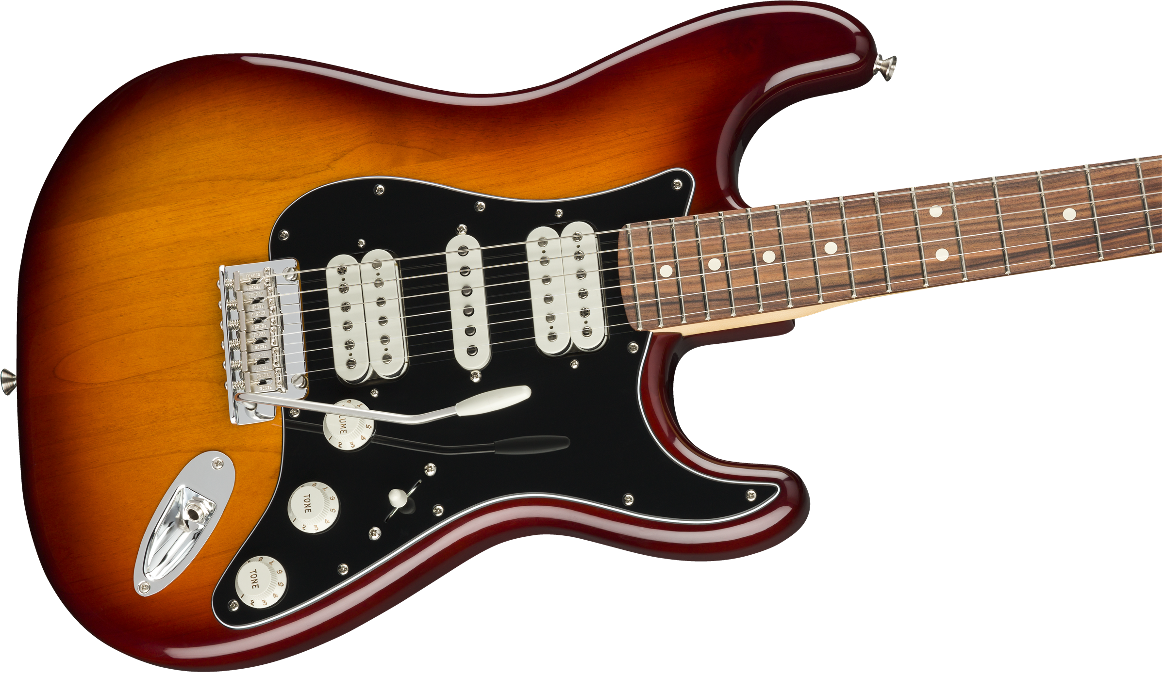 Fender Player Stratocaster HSH, Pau Ferro Fingerboard, Tobacco Sunburst  0144533552