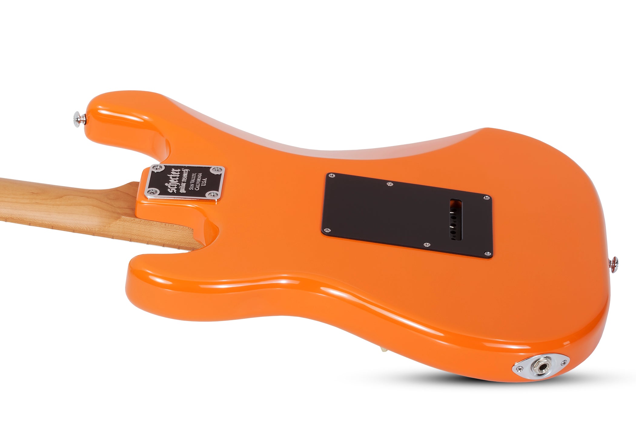 Schecter Nick Johnston Traditional HSS Electric Guitar Atomic Orange 1538-SHC