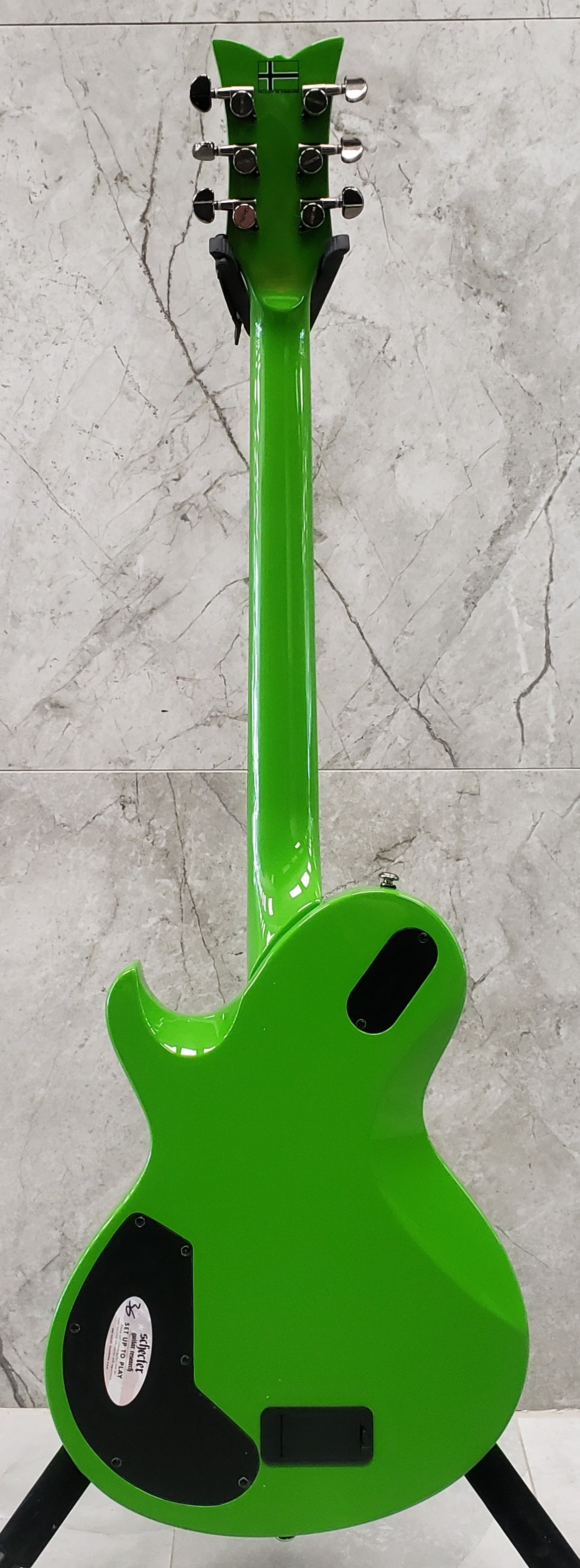 Schecter Kenny Hickey Solo 6 EX S Steele Green Sustainiac 379-SHC