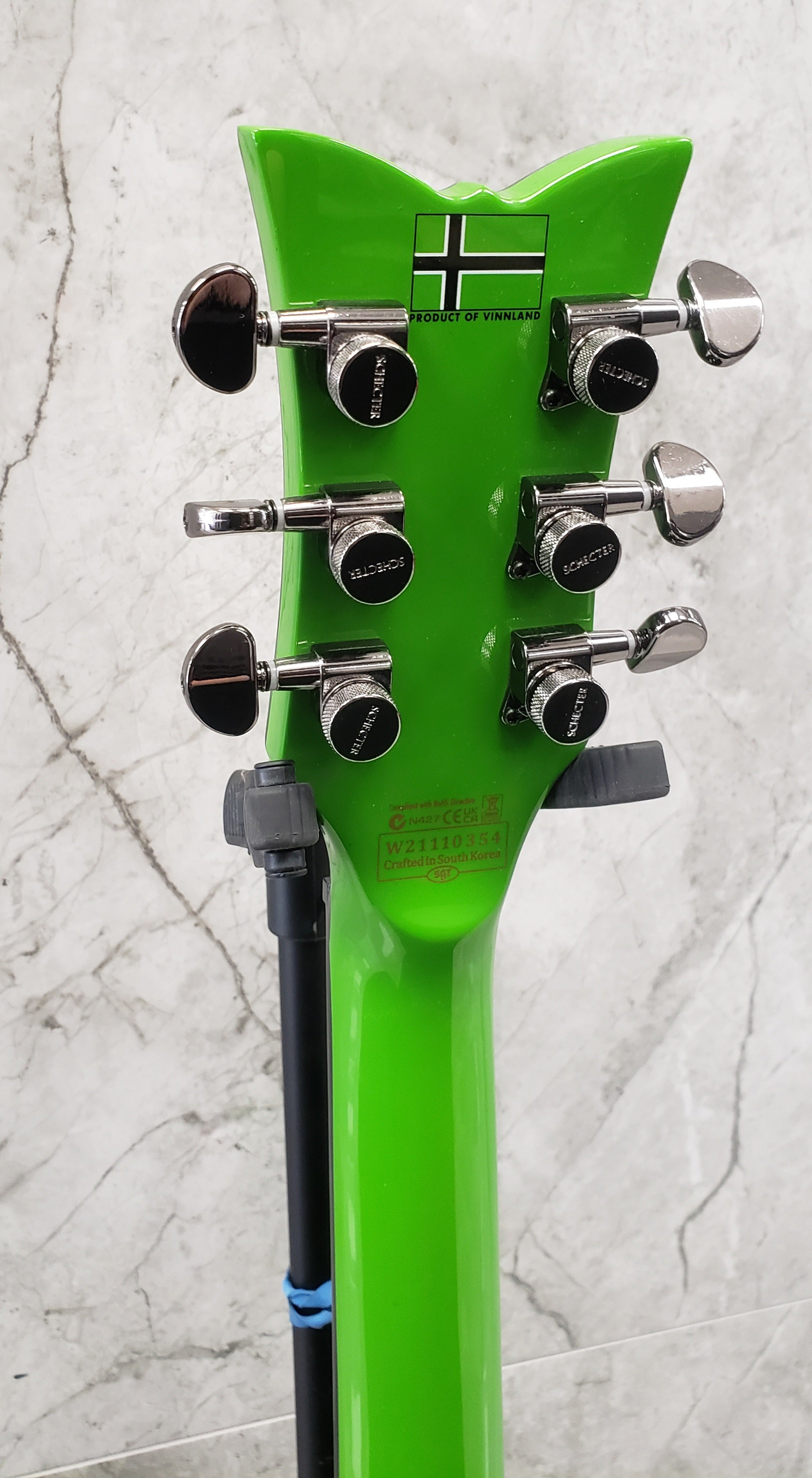 Schecter Kenny Hickey Solo 6 EX S Steele Green Sustainiac 379-SHC