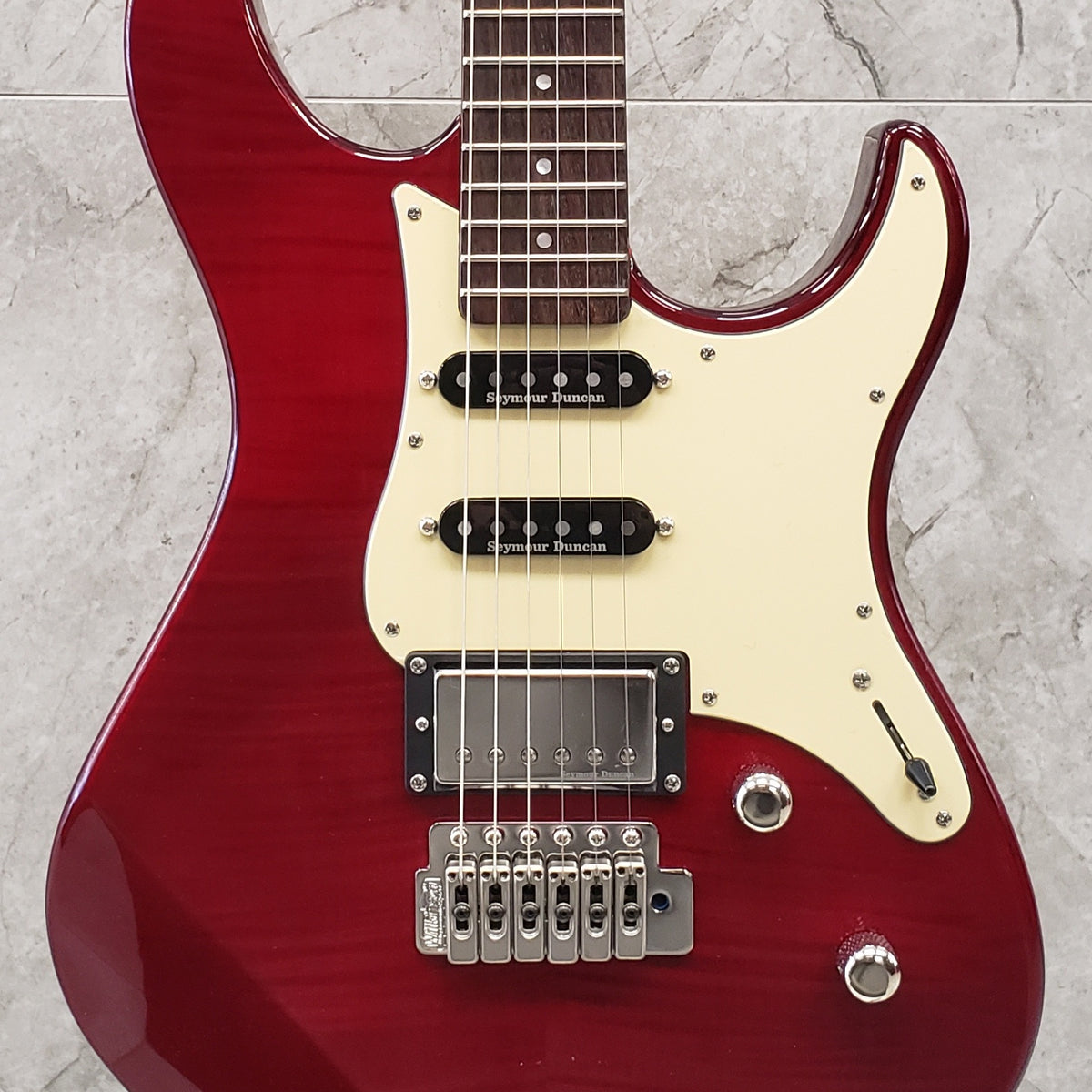 Yamaha PACIFICA612VIIFMX Pacifica Electric Guitar Fired Red 