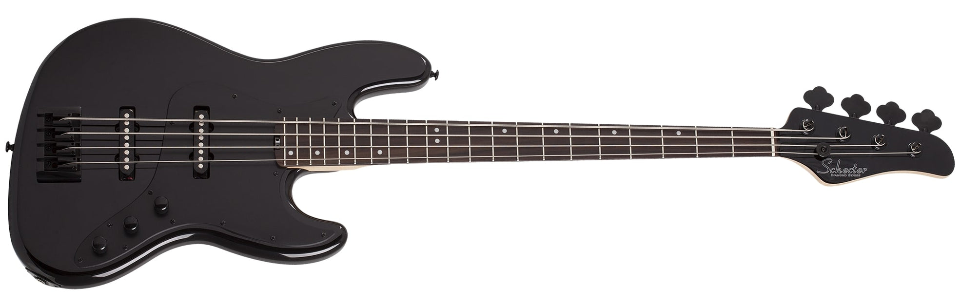 Schecter 4-string Electric Bass with Alder Body, Maple Neck 