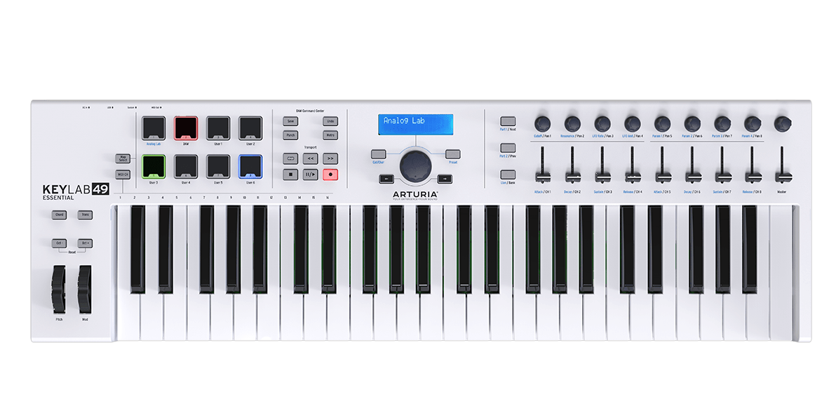 Arturia KEYLAB ESSENTIAL 49 Easy to Use 49 key controller Packed