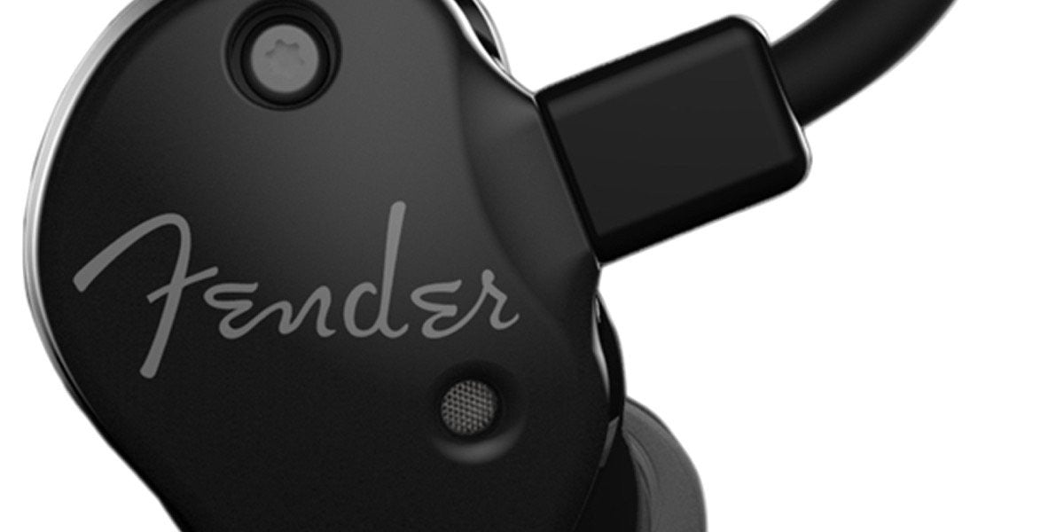 Fender FXA5 Pro In-Ear Monitors Metallic Black 6883000001 — L.A.