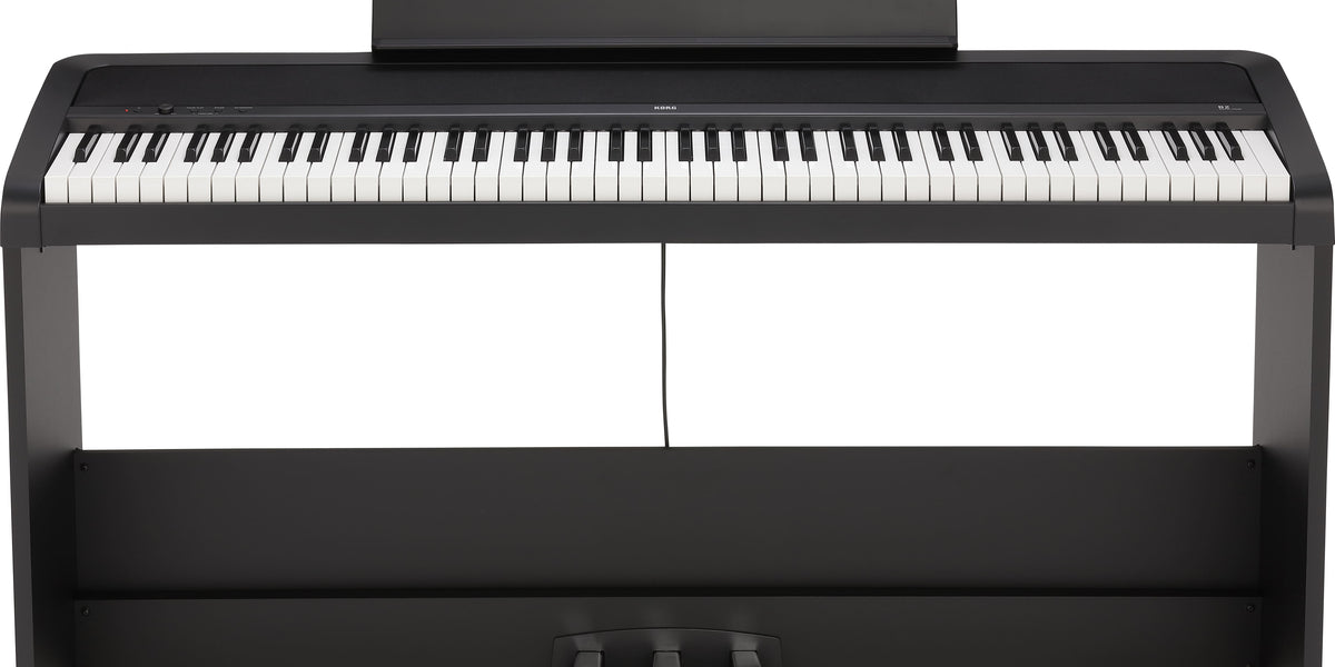 Korg 88 Key Hammer Action Stage Piano With Stand Pedal Included Black B2SPBK