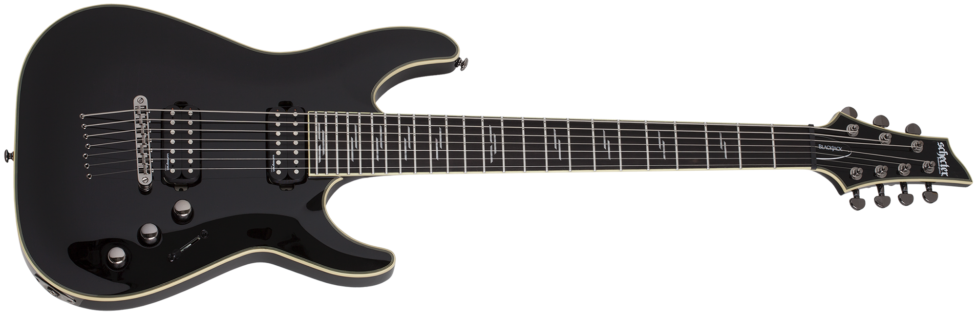 Schecter C-7 Blackjack Gloss Black 2564-SHC