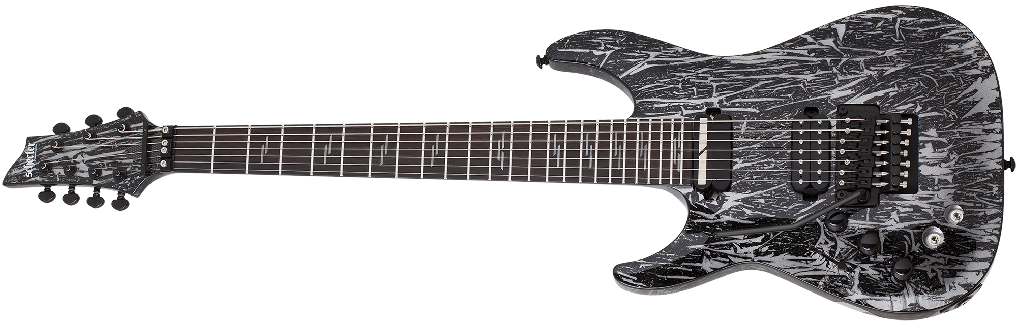 Schecter C-7 FR S Silver Mountain 7-String Electric Guitar-