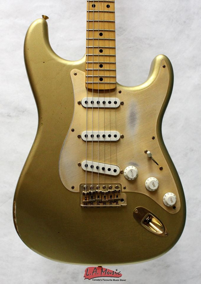 Fender Custom Shop 1956 Relic Stratocaster 56 HLE Gold Special Run Limited  1500602898