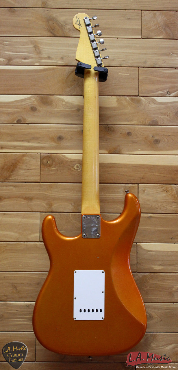 Fender Limited Leather Strap - Tangerine – Walt Grace Vintage