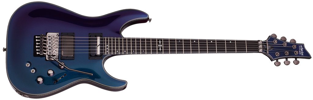 Schecter Hellraiser Hybrid C-1 FR S Ultra Violet 1955-SHC — L.A. 