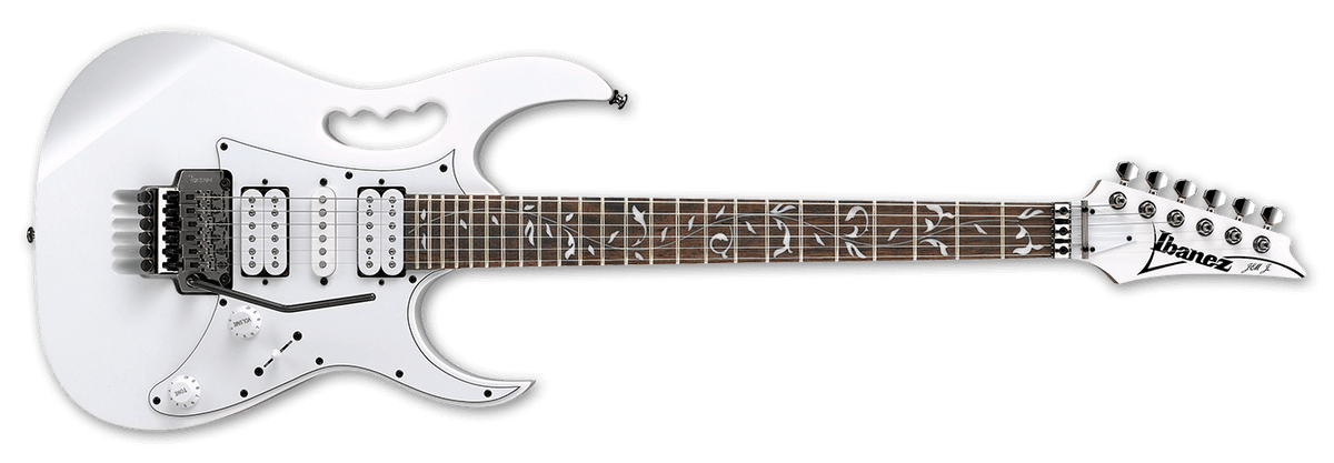 Ibanez JEMJRWH Steve Vai Signature Jem Jr Guitar — L.A. Music