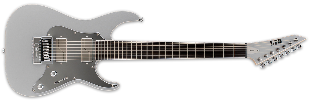 ESP LTD KS M-7 EVERTUNE METALLIC SILVER KEN SUSI — L.A. Music