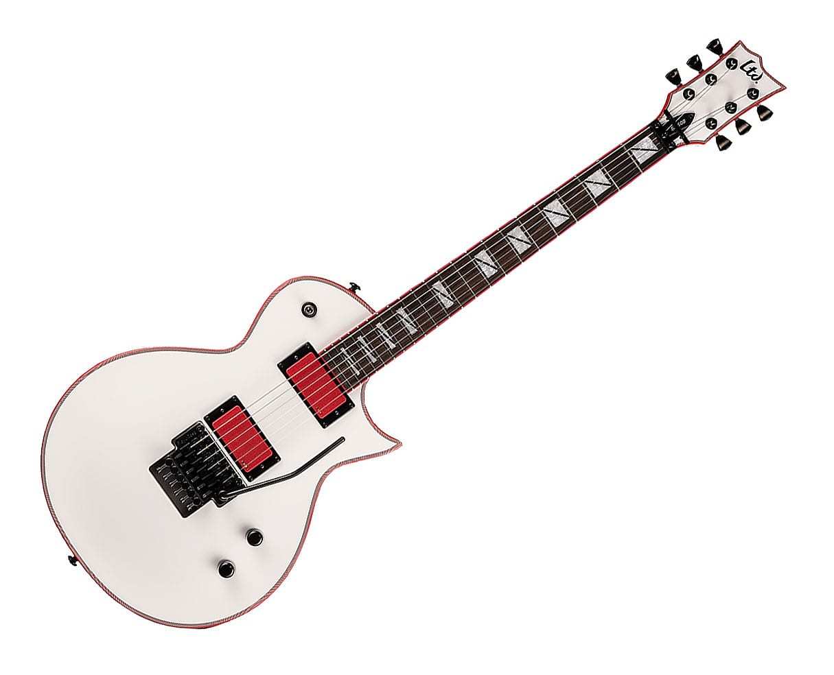 —　Electric　Music　ESP　Eclipse　White　Gh-600ec　LTD　Gary　Snow　Holt　Guitar,　LGH600S