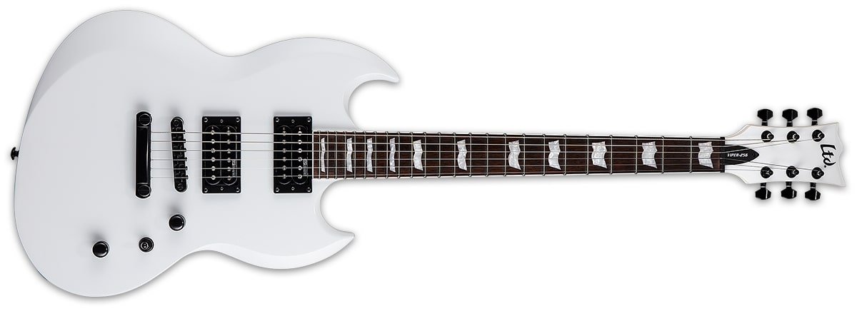 ESP LTD Viper-256 6-string Electric Guitar Snow White LVIPER256SW