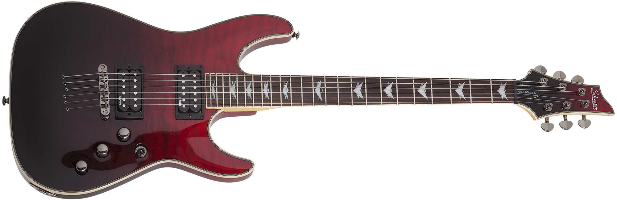 Schecter Omen Extreme-6 Blood Burst 2034-SHC